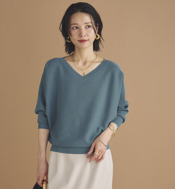 Doux archives「ウォッシャブルドルマンニット」|ニット・セーター|