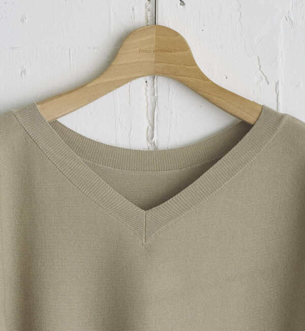 Doux archives「ウォッシャブルドルマンニット」|ニット・セーター|