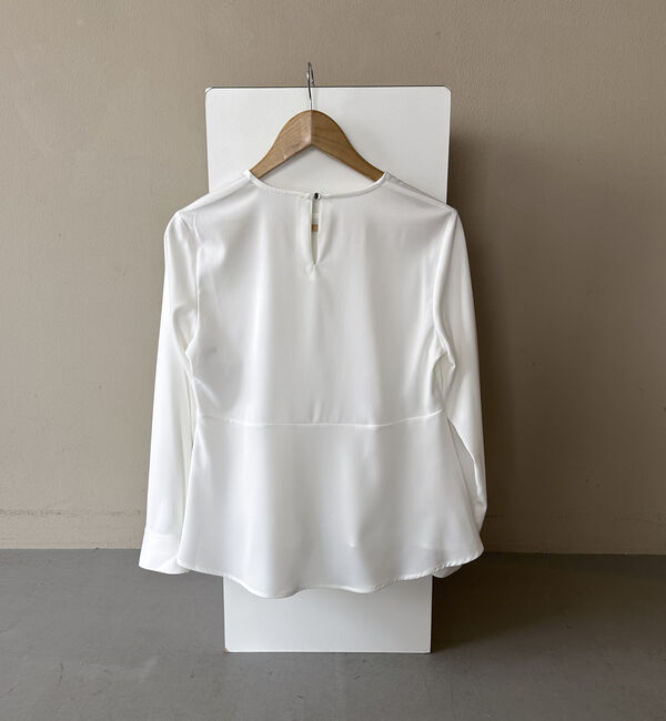 Doux archives「切替ペプラムブラウス」|シャツ・ブラウス|