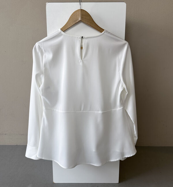 Doux archives「切替ペプラムブラウス」|シャツ・ブラウス|