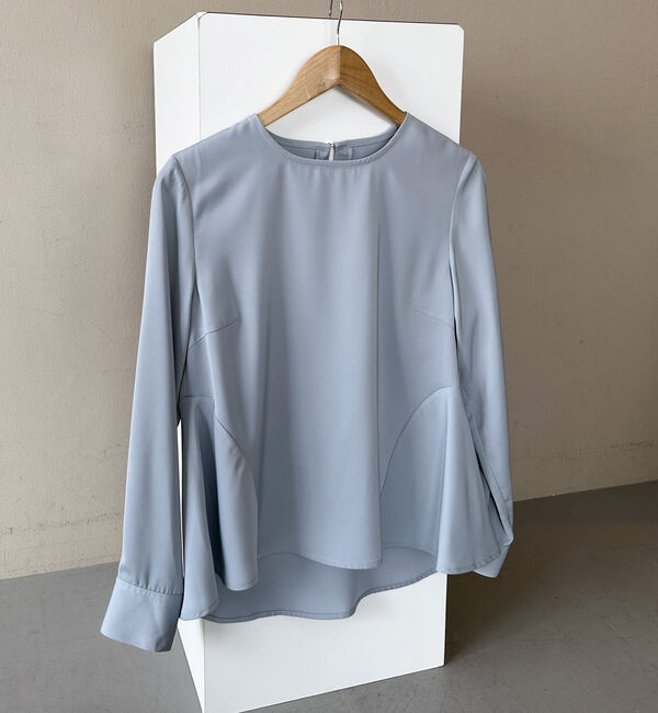 Doux archives「切替ペプラムブラウス」|シャツ・ブラウス|