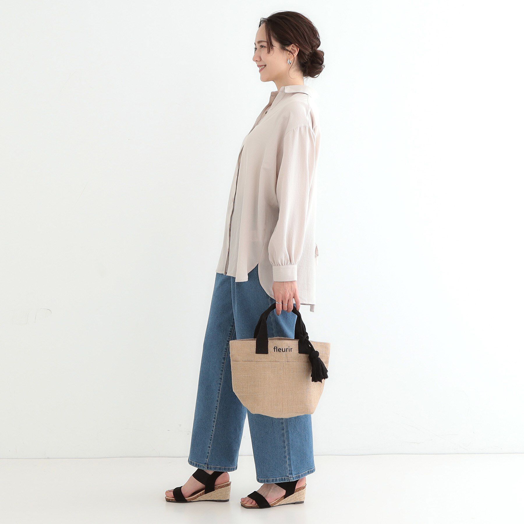 SHOO･LA･RUE「【高レビュー】夏を彩る ジュートランチトートバッグ」|トートバッグ|