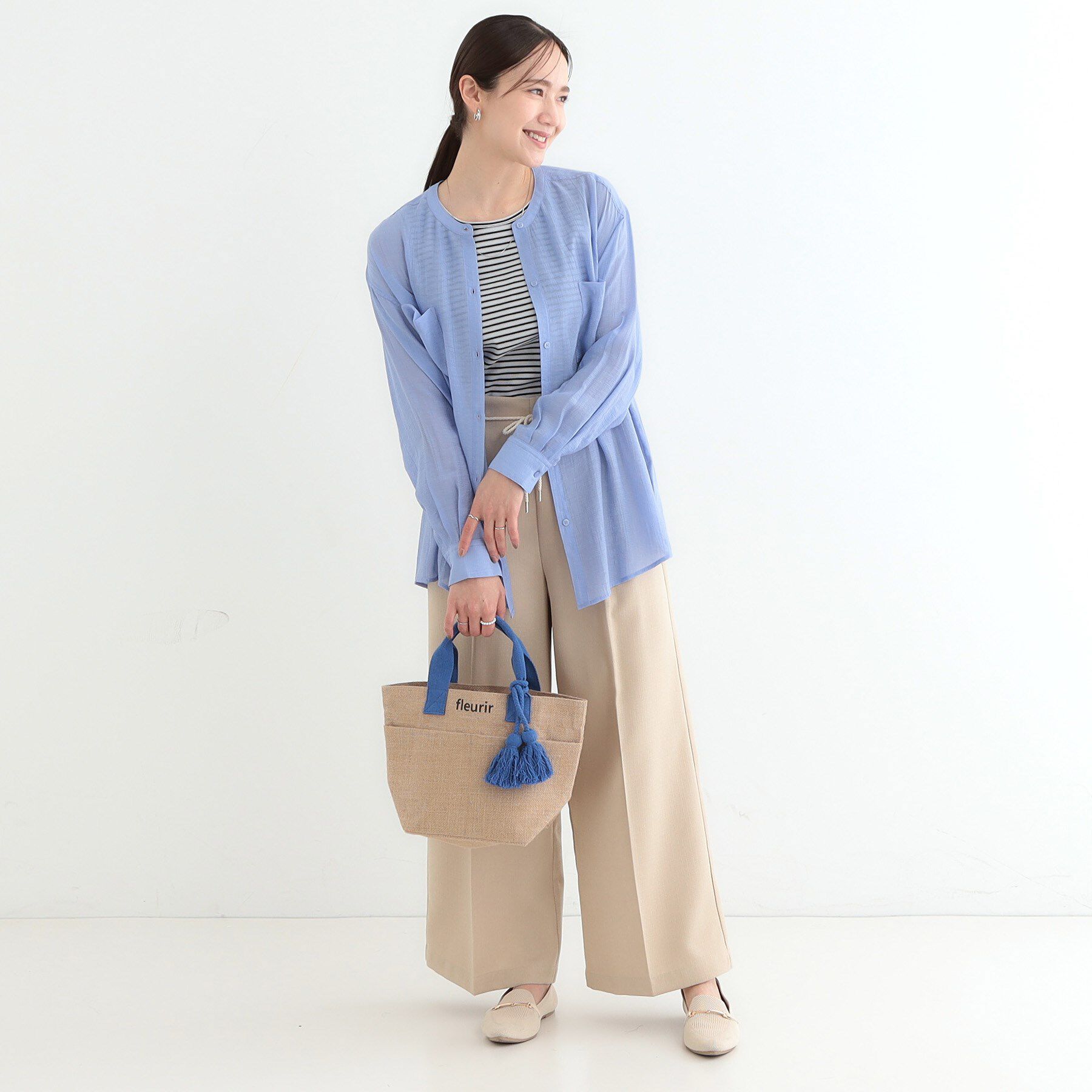 SHOO･LA･RUE「【高レビュー】夏を彩る ジュートランチトートバッグ」|トートバッグ|