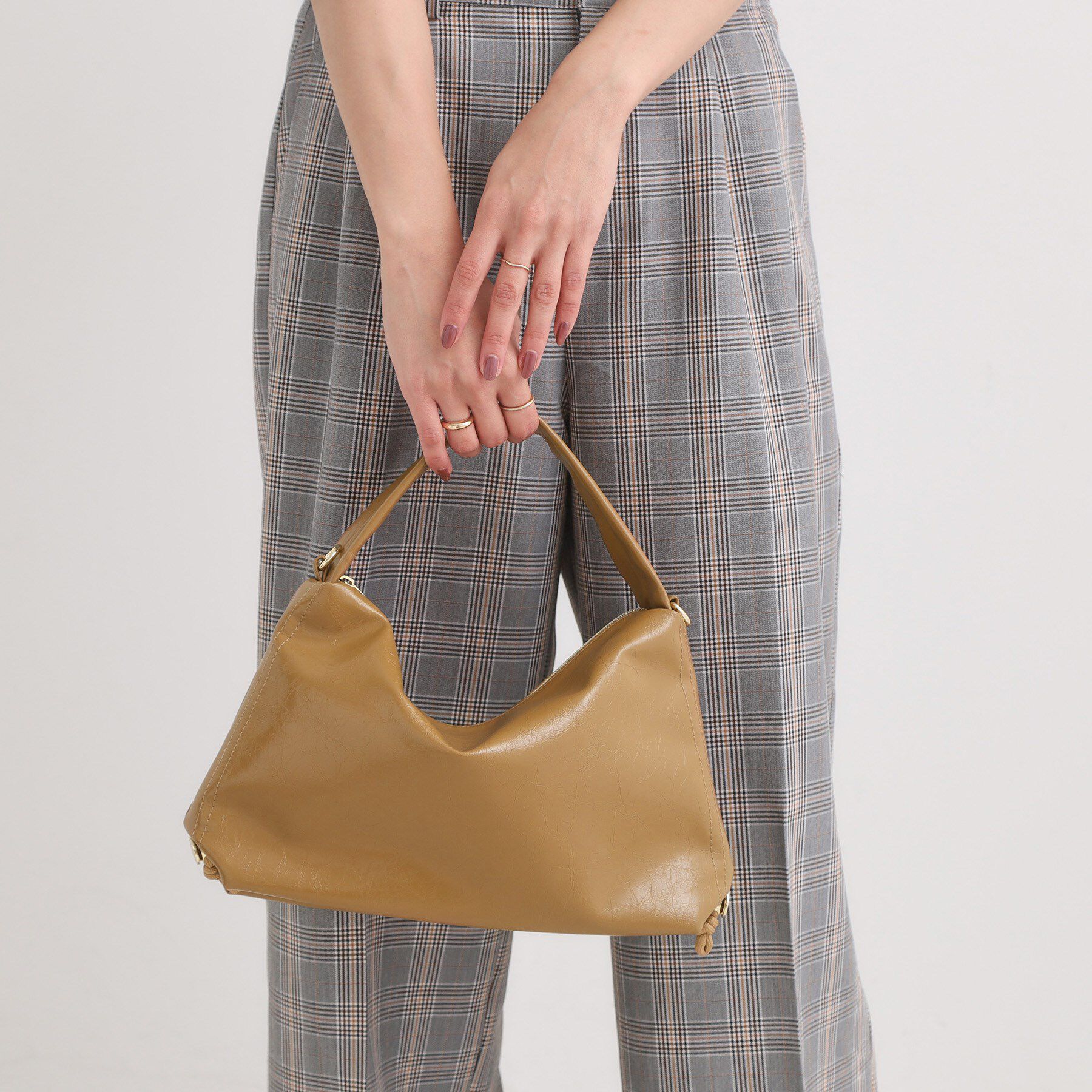 SHOO･LA･RUE「サイドギャザーミニショルダーバッグ」|ショルダー・メッセンジャー|