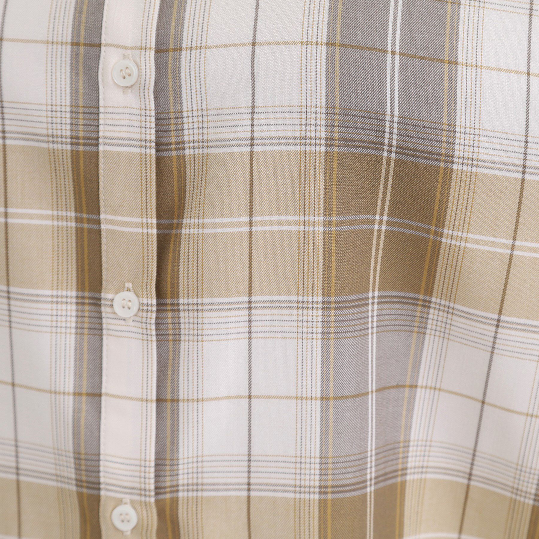 SHOO･LA･RUE「【洗濯機可/S-LL】程よいゆとりと抜け感 大人のチェックシャツ」|シャツ・ブラウス|