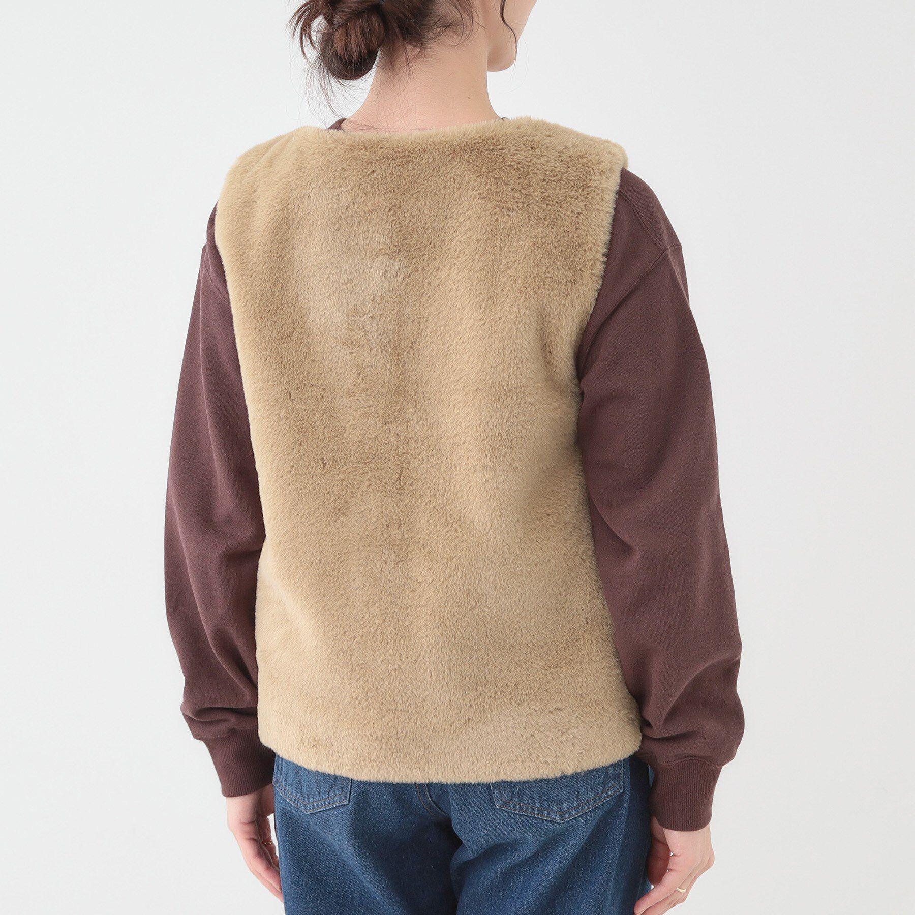 SHOO･LA･RUE「【撥水/マルチWAY】フェイクファーライナー付き 欲張りマンパ」|ブルゾン・スタジャン|