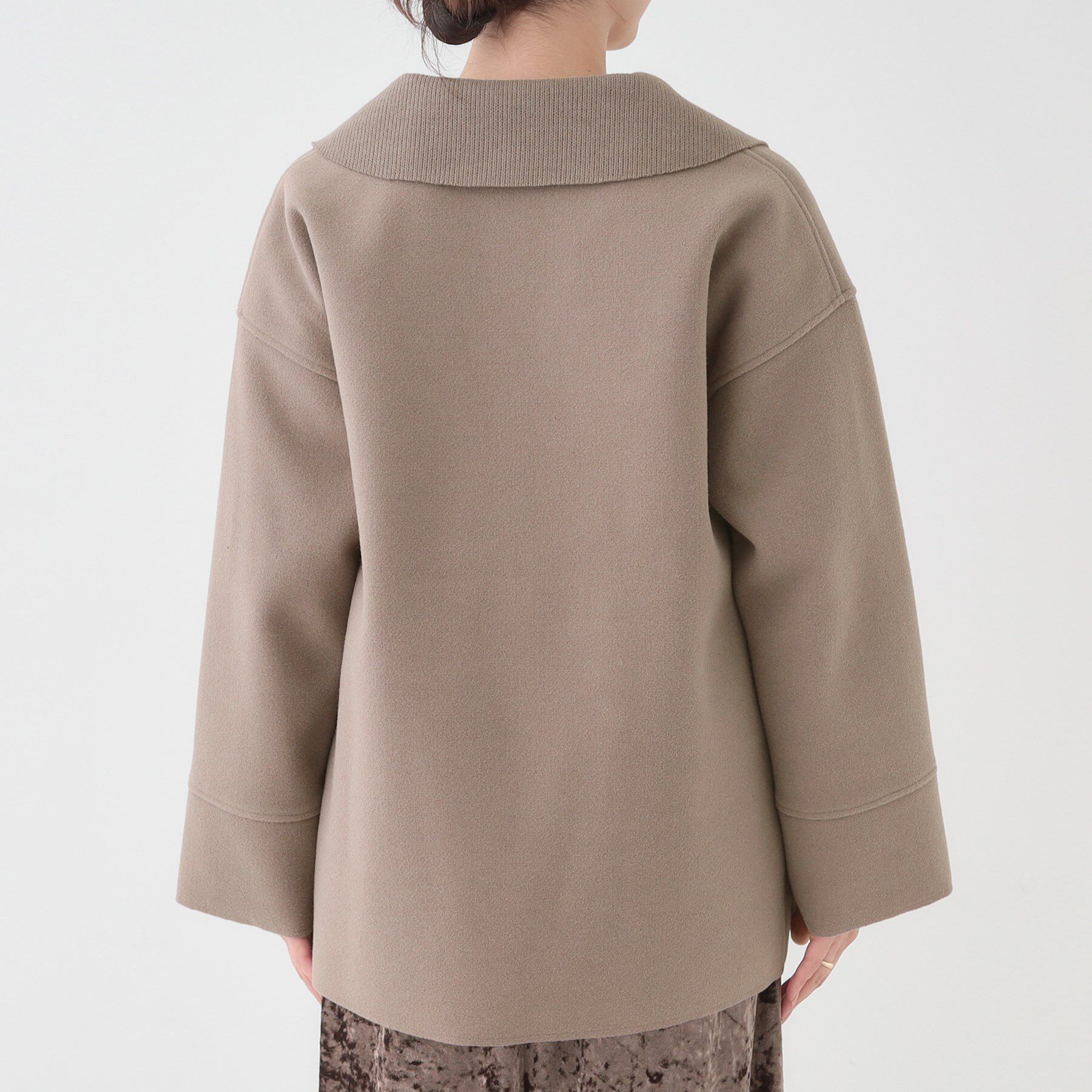 SHOO･LA･RUE「【S-LL】大人のこなれ感 テーラード風コート」|テーラードジャケット|