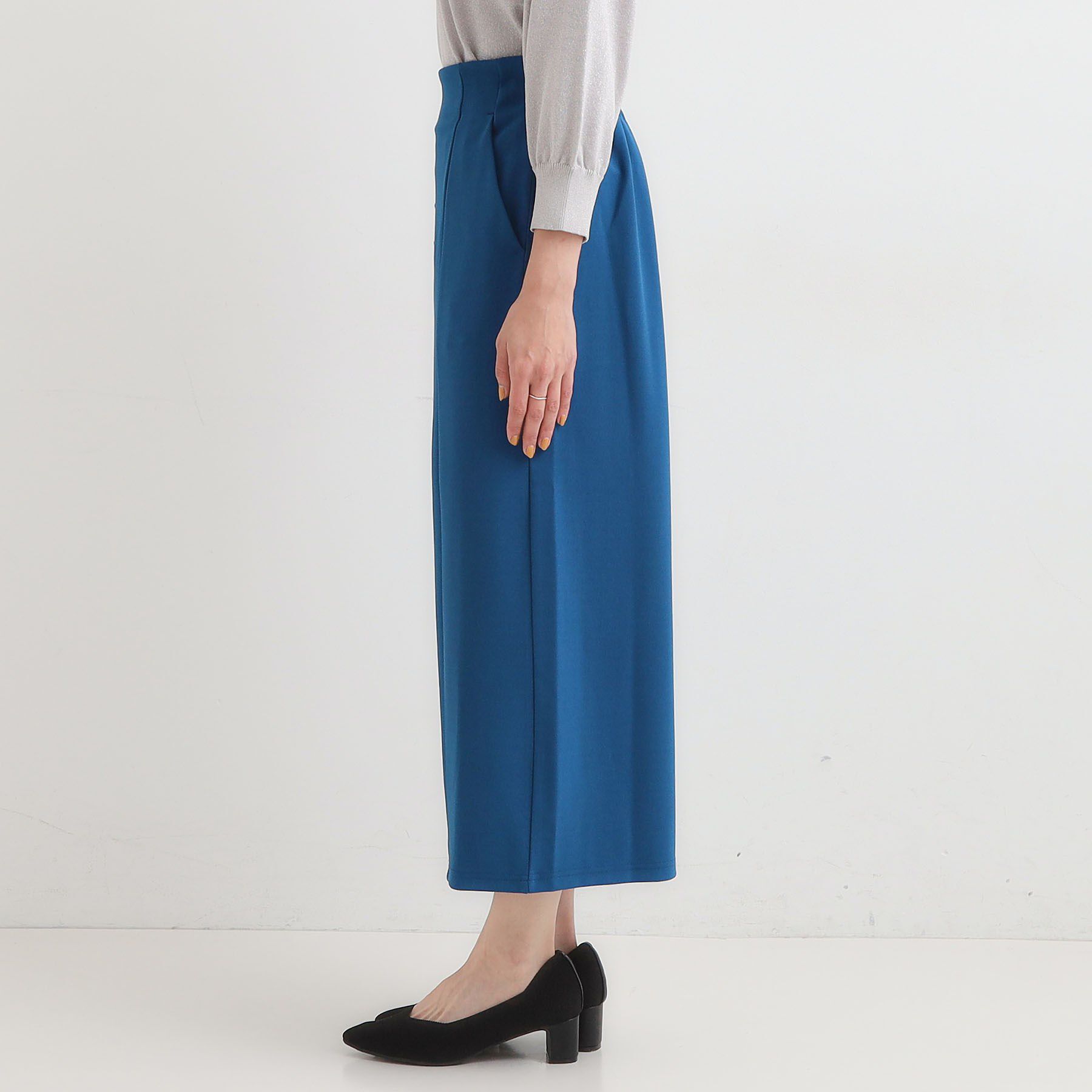 SHOO･LA･RUE「【洗濯後しわになりにくい】ポケット付き ナロースカート」|スカート|