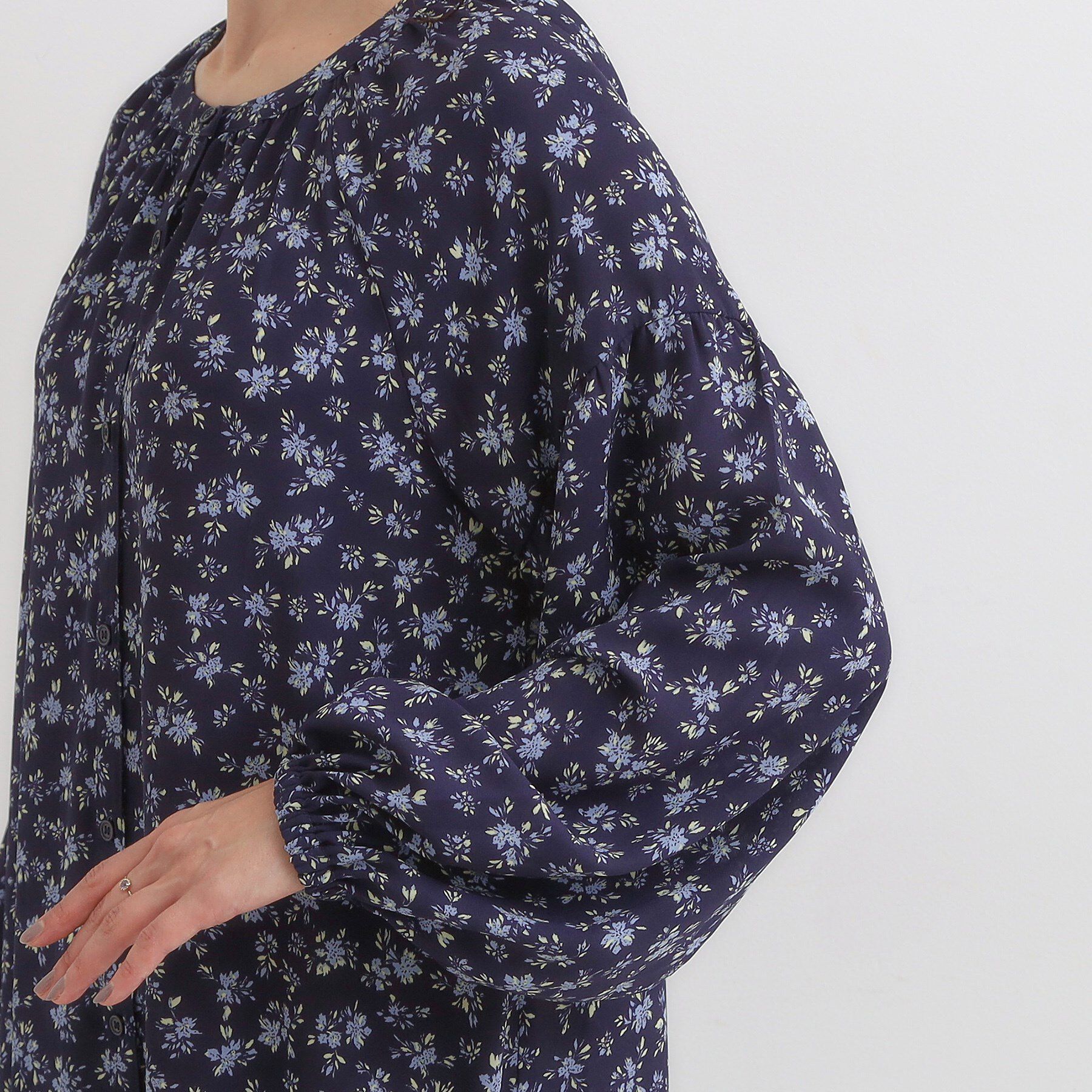 SHOO･LA･RUE「【前後2WAY】1枚で着映える フラワープリント マキシワンピース」|ワンピース|