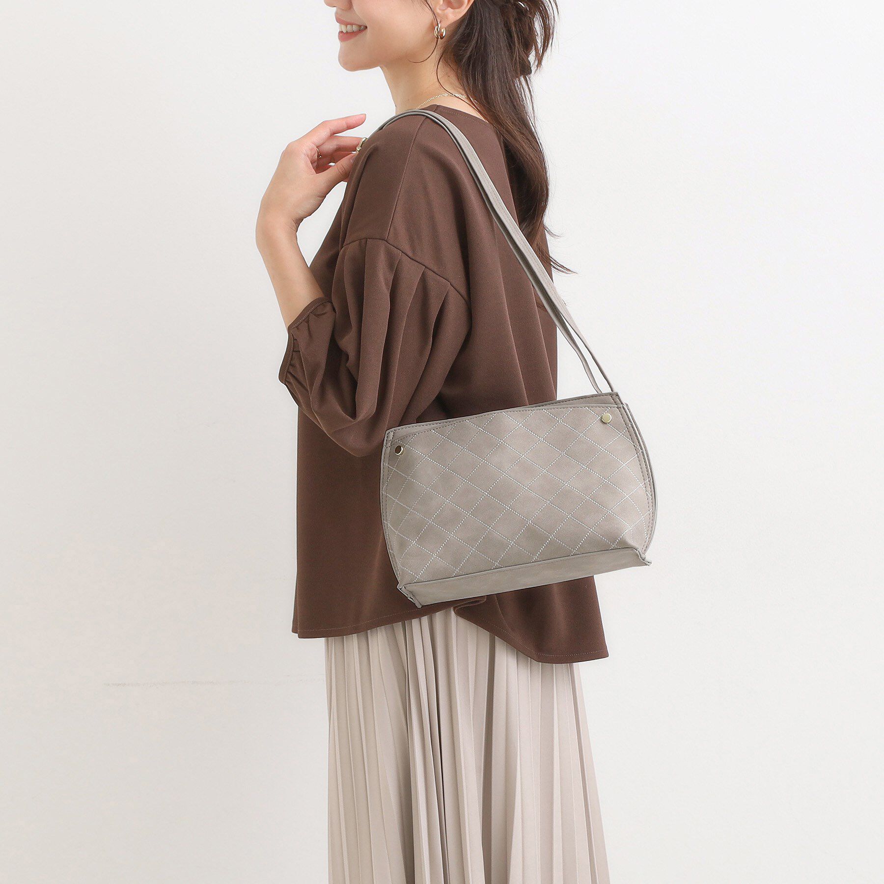 SHOO･LA･RUE「ステッチショルダーバッグ」|ショルダー・メッセンジャー|