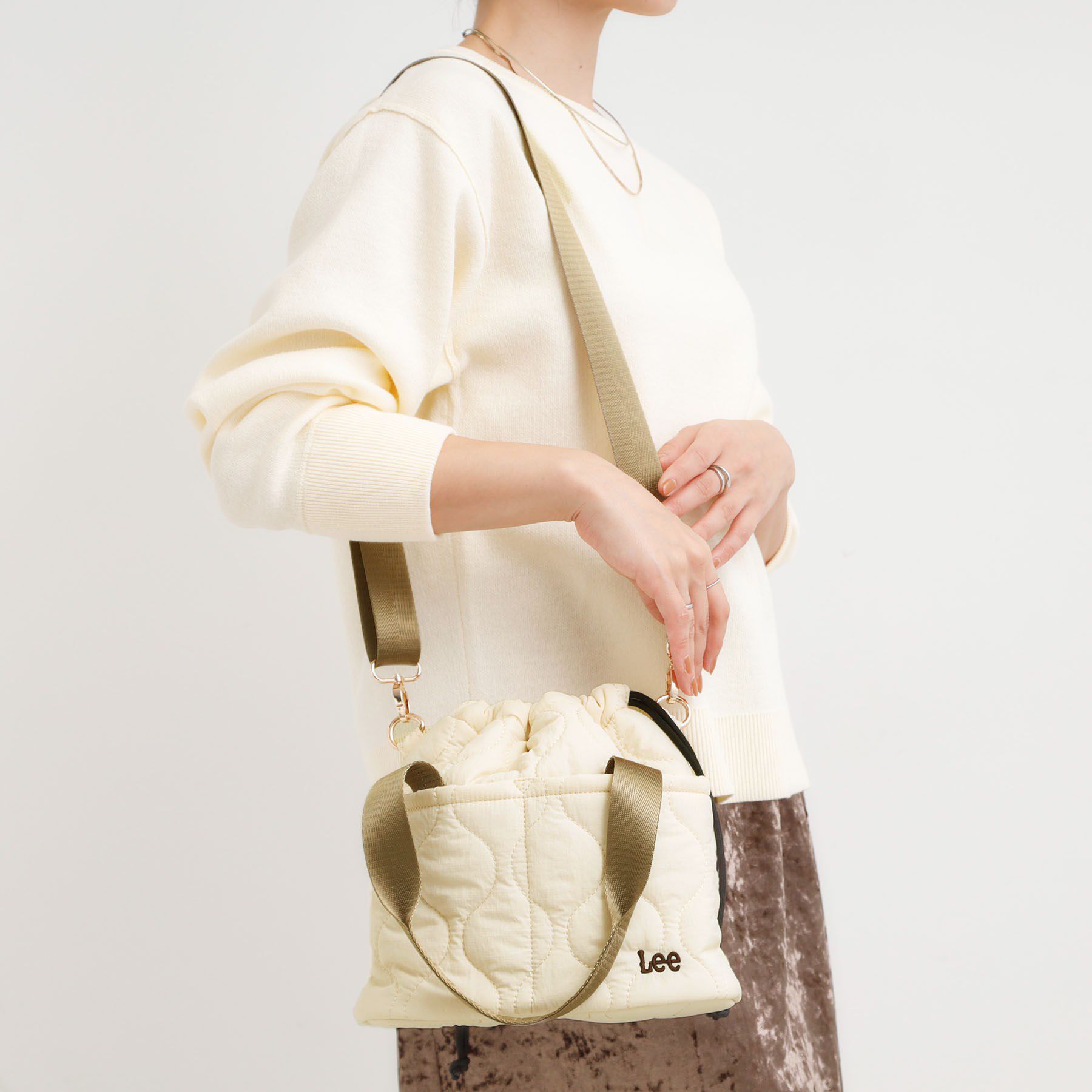 SHOO･LA･RUE「【Lee別注】巾着ショルダーバッグ」|ショルダー・メッセンジャー|