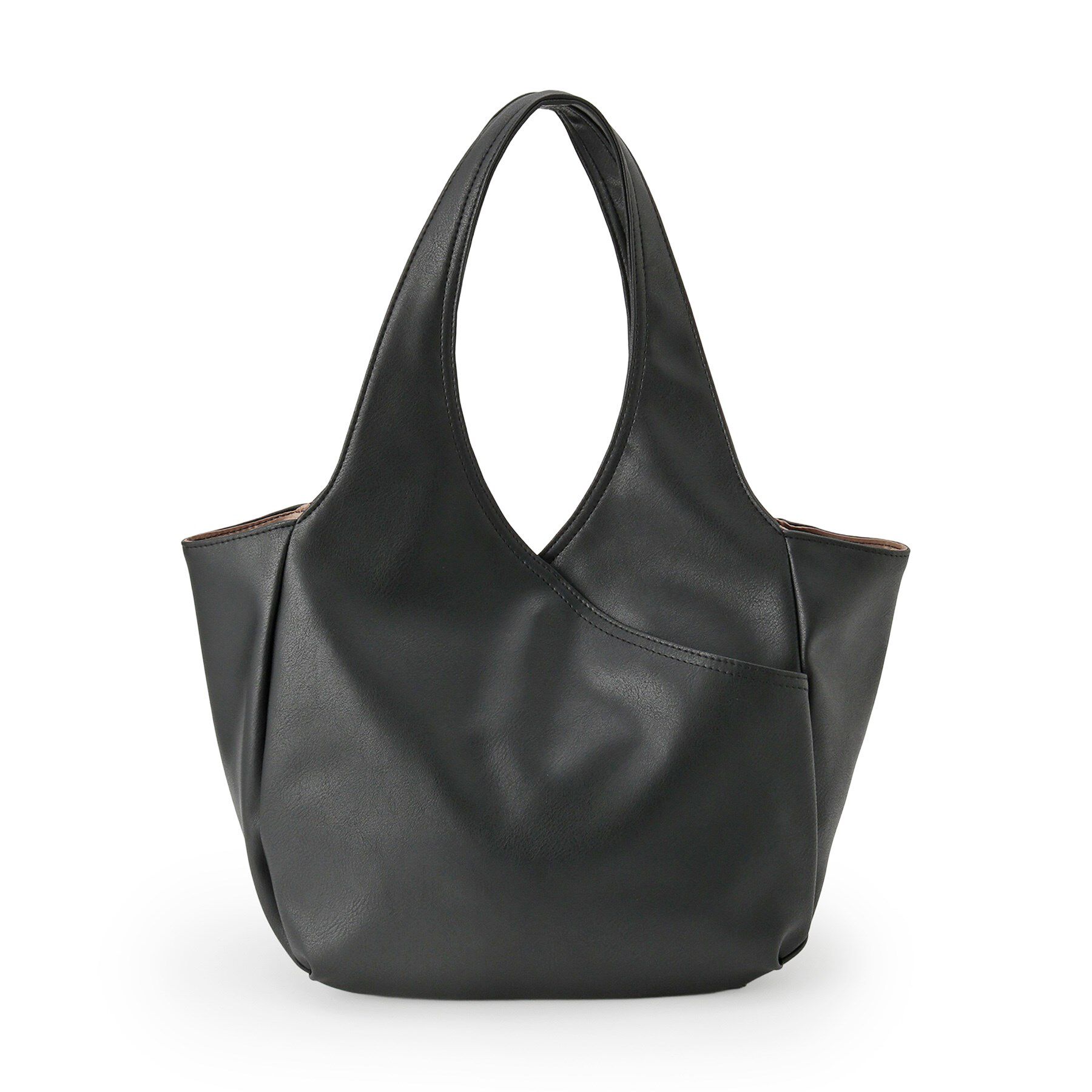 SHOO･LA･RUE「あおりポケットバルーントートバッグ」|トートバッグ|