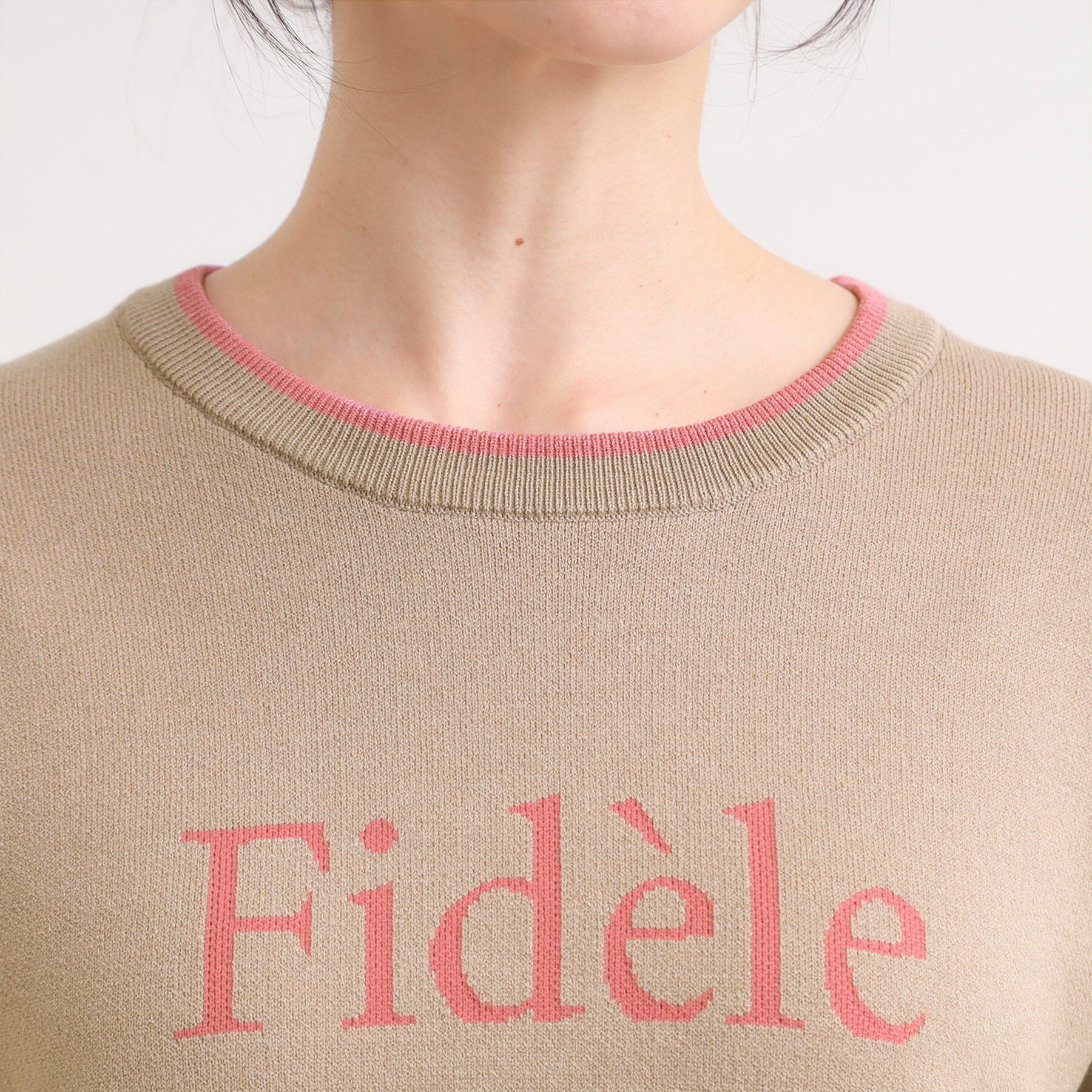 SHOO･LA･RUE「【洗濯機可/毛玉レス】大人世代も取り入れやすい スウェットライク アソートニット」|ニット・セーター|