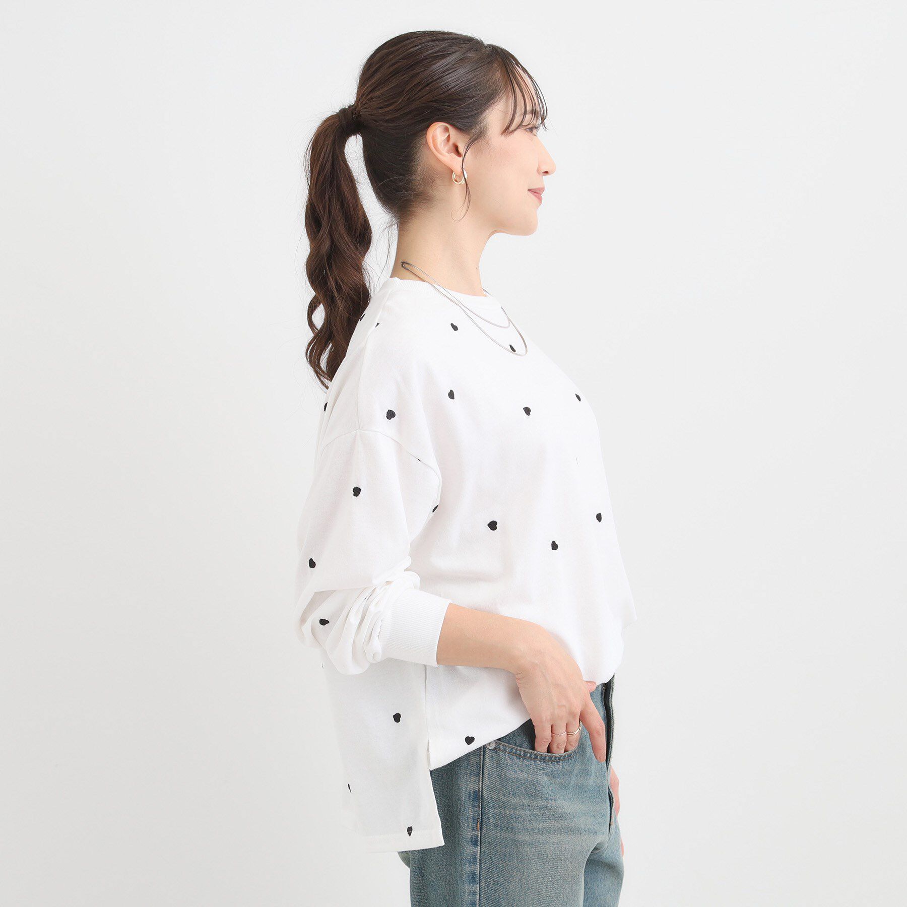 SHOO･LA･RUE「選べる3柄 刺繍アソートロンT」|Tシャツ・カットソー|