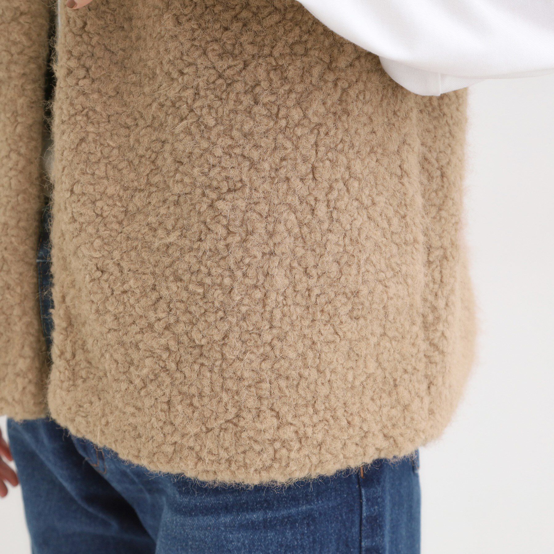 SHOO･LA･RUE「ふわふわファーベスト」|ベスト・ジレ|