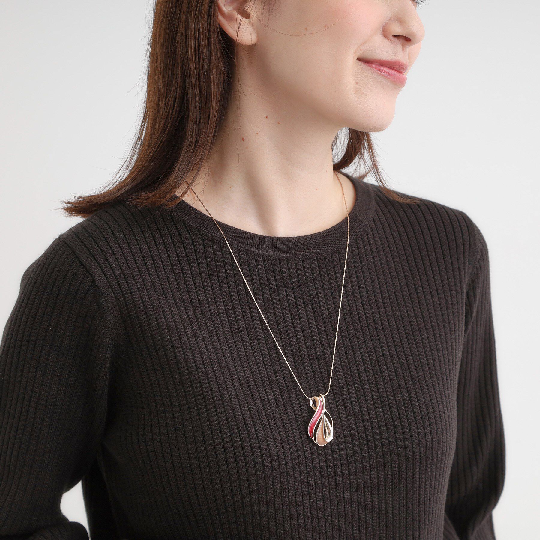 SHOO･LA･RUE「エポドロップダブルネックレス」|ネックレス|