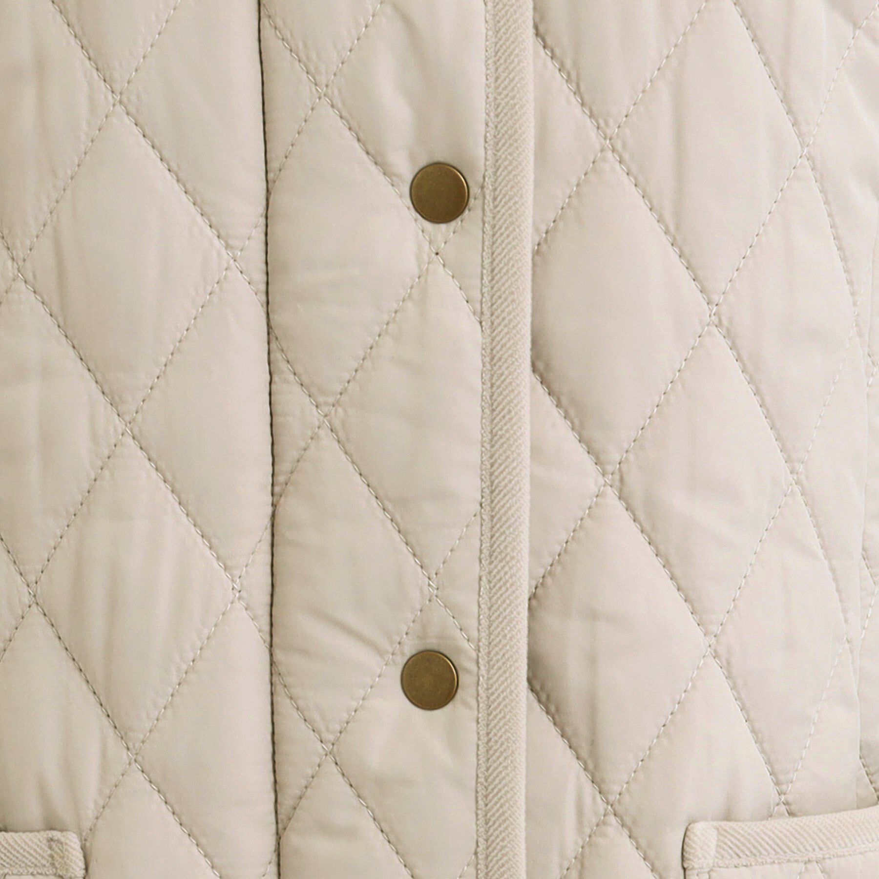 SHOO･LA･RUE「【撥水/フード取り外し可】自然にくびれる あったかダイヤ柄キルトコート【CIRCRIC】」|ダウン|