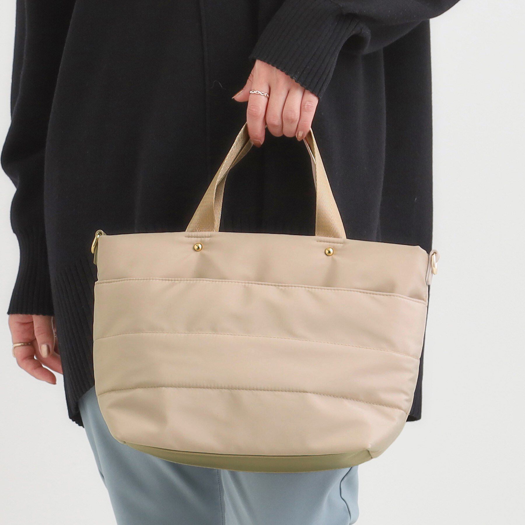 SHOO･LA･RUE「キルティングトートバッグ」|トートバッグ|