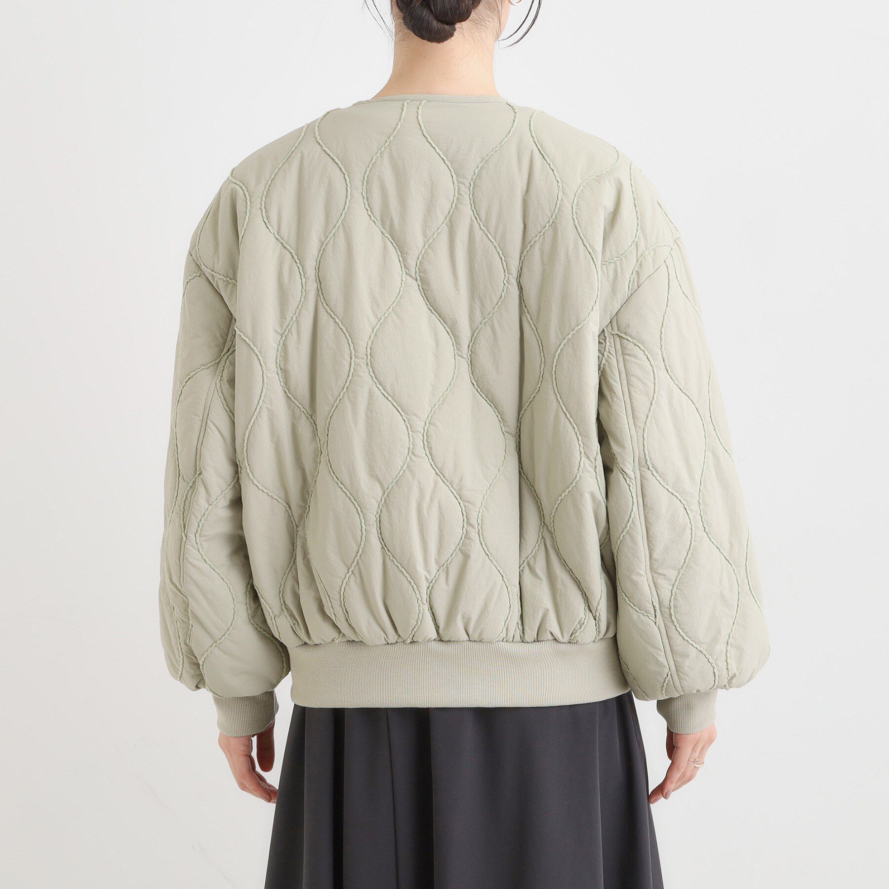 SHOO･LA･RUE「モールキルティング中綿ブルゾン」|ブルゾン・スタジャン|