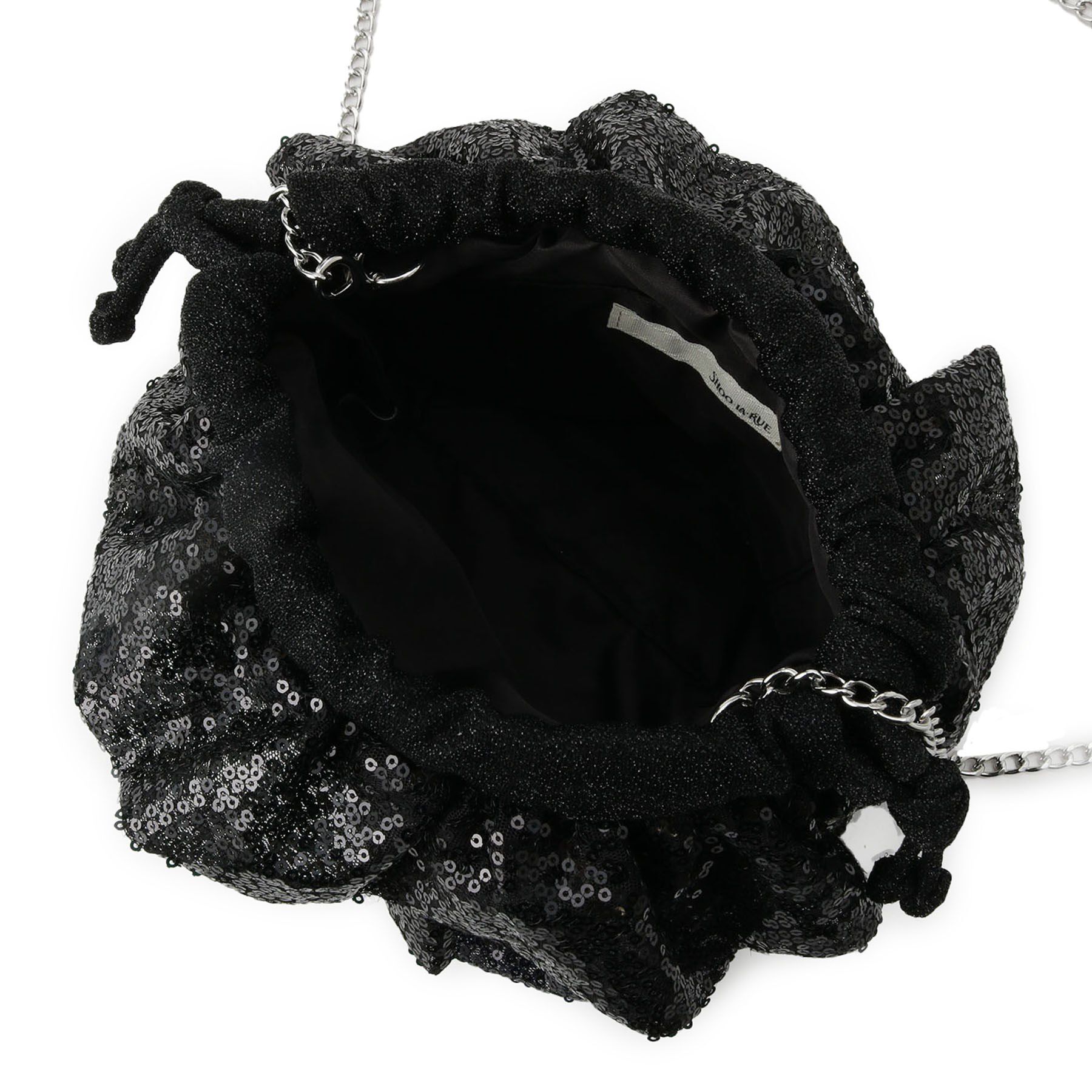 SHOO･LA･RUE「スパンコールフリル巾着ショルダーバッグ」|ショルダー・メッセンジャー|