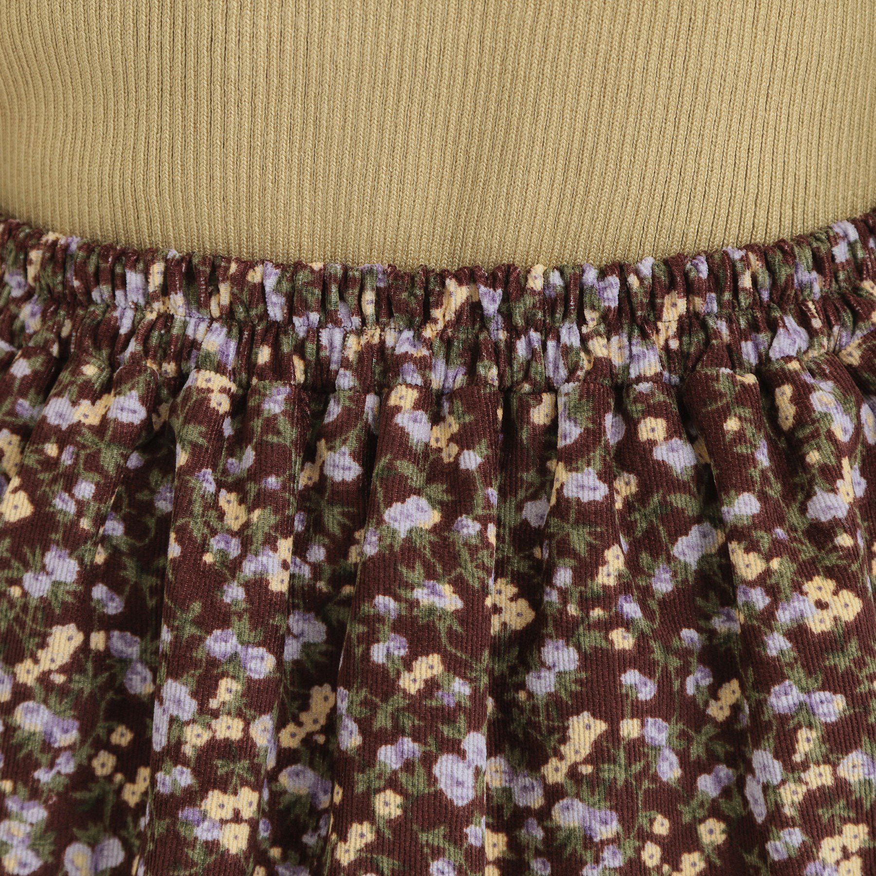 SHOO･LA･RUE「花柄スカート」|スカート|