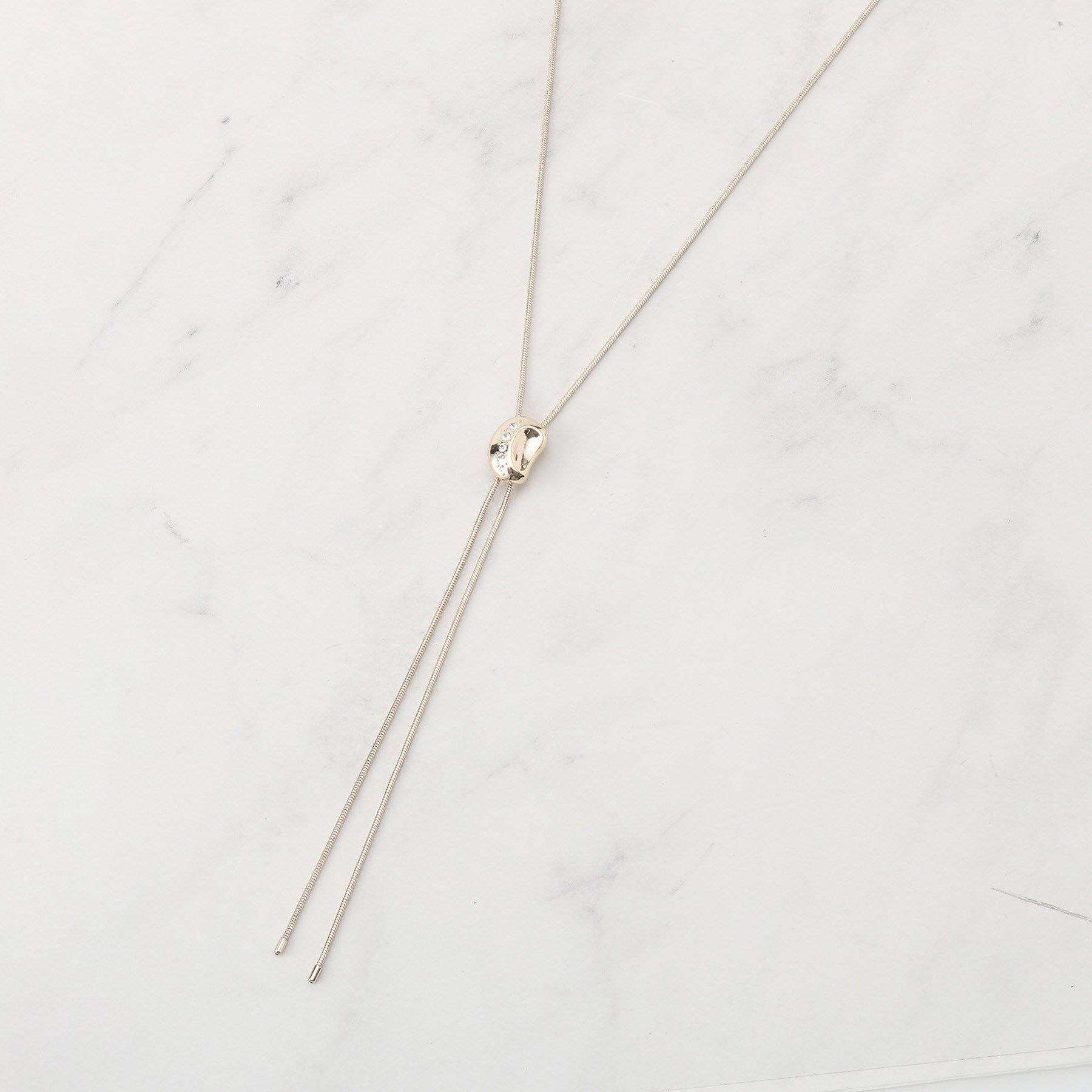 SHOO･LA･RUE「ビーンズキラキラネックレス」|ネックレス|