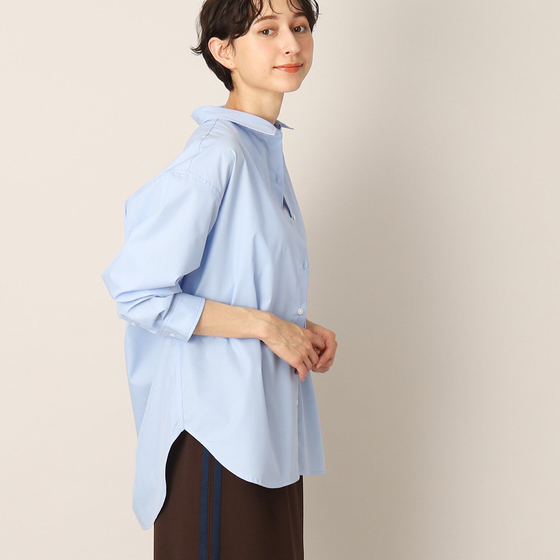 Dessin「【洗える】レギュラーカラーシャツ」|シャツ・ブラウス|