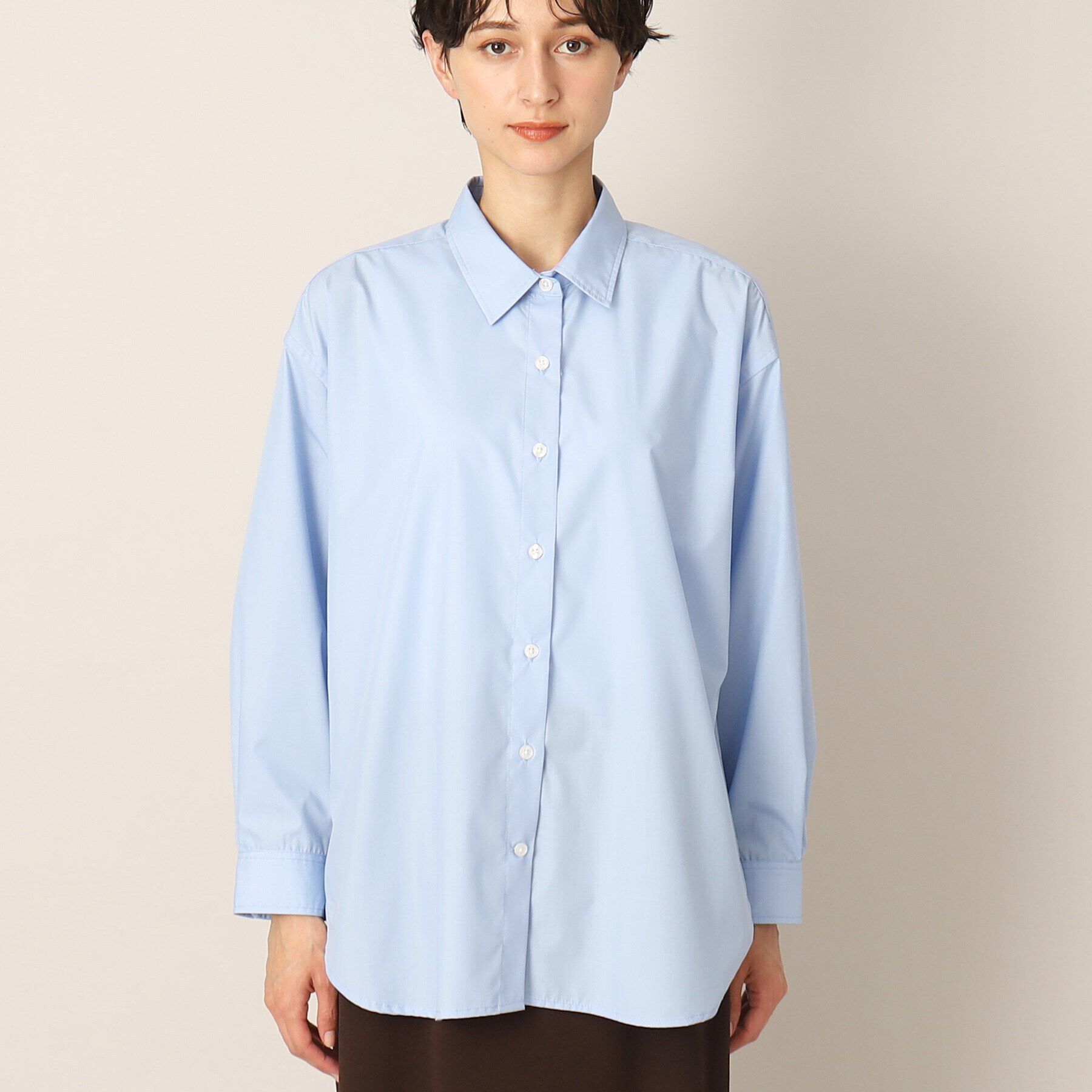 Dessin「【洗える】レギュラーカラーシャツ」|シャツ・ブラウス|