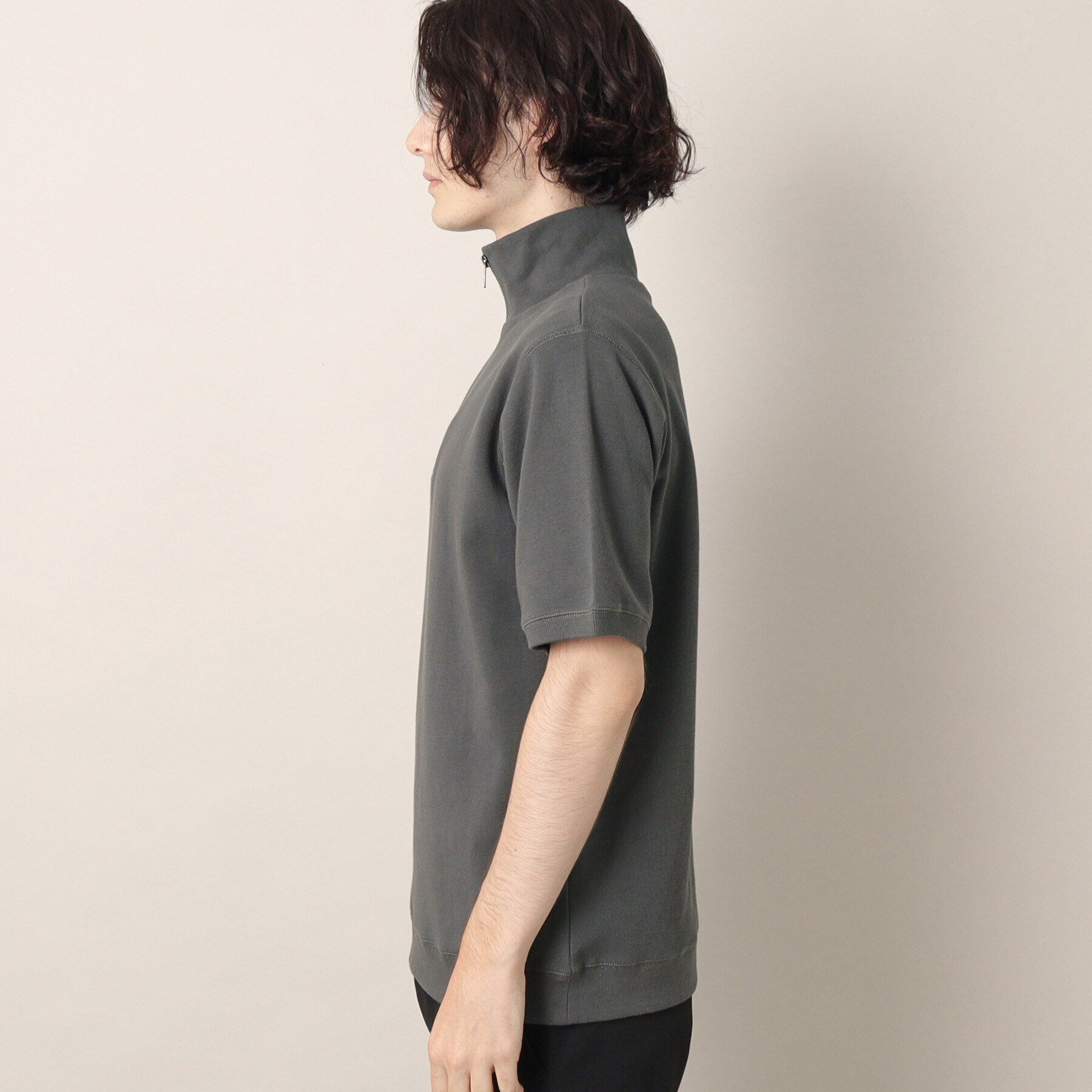 Dessin「ハーフジップカットソー」|Tシャツ・カットソー|