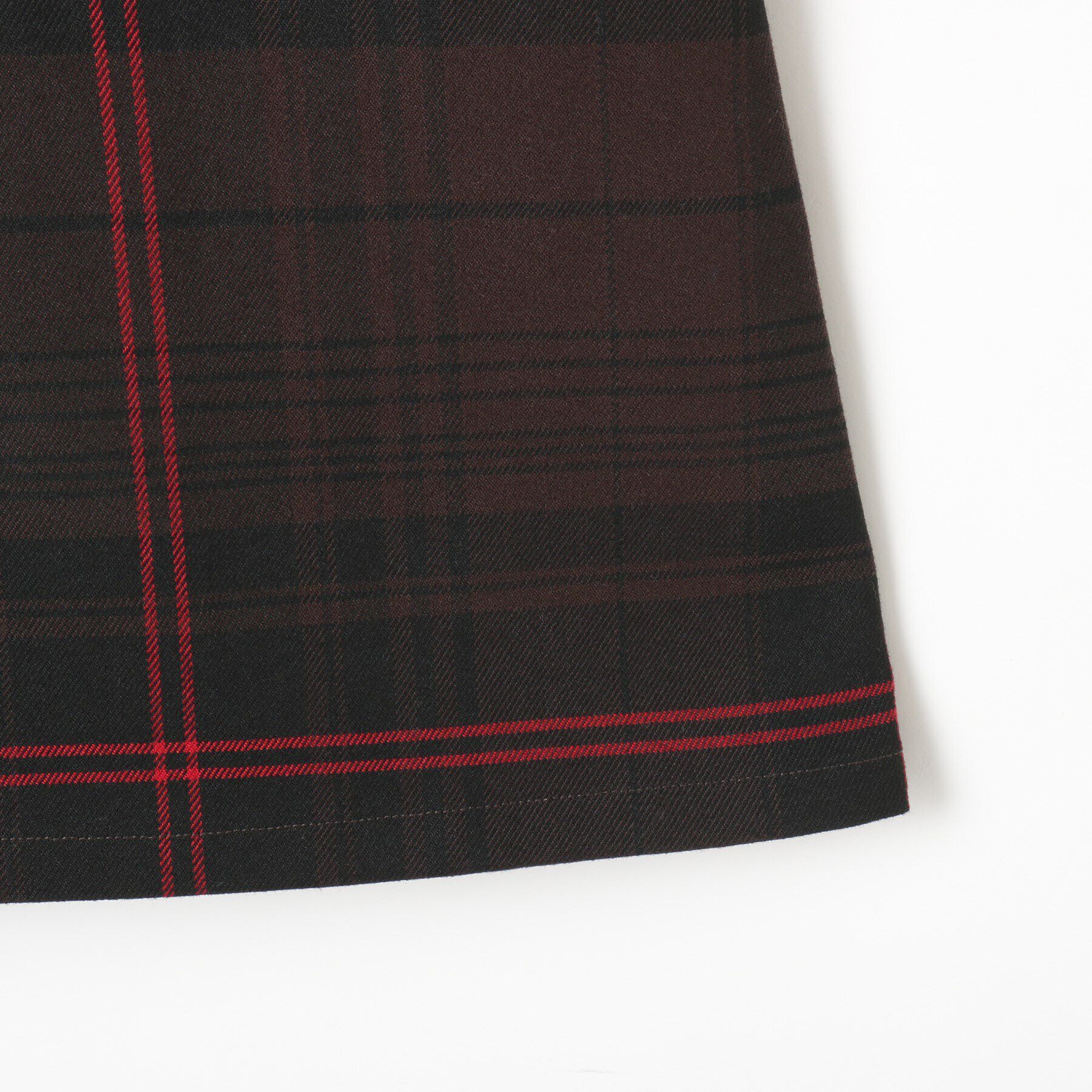 Dessin「チェック巻き風スカート」|スカート|