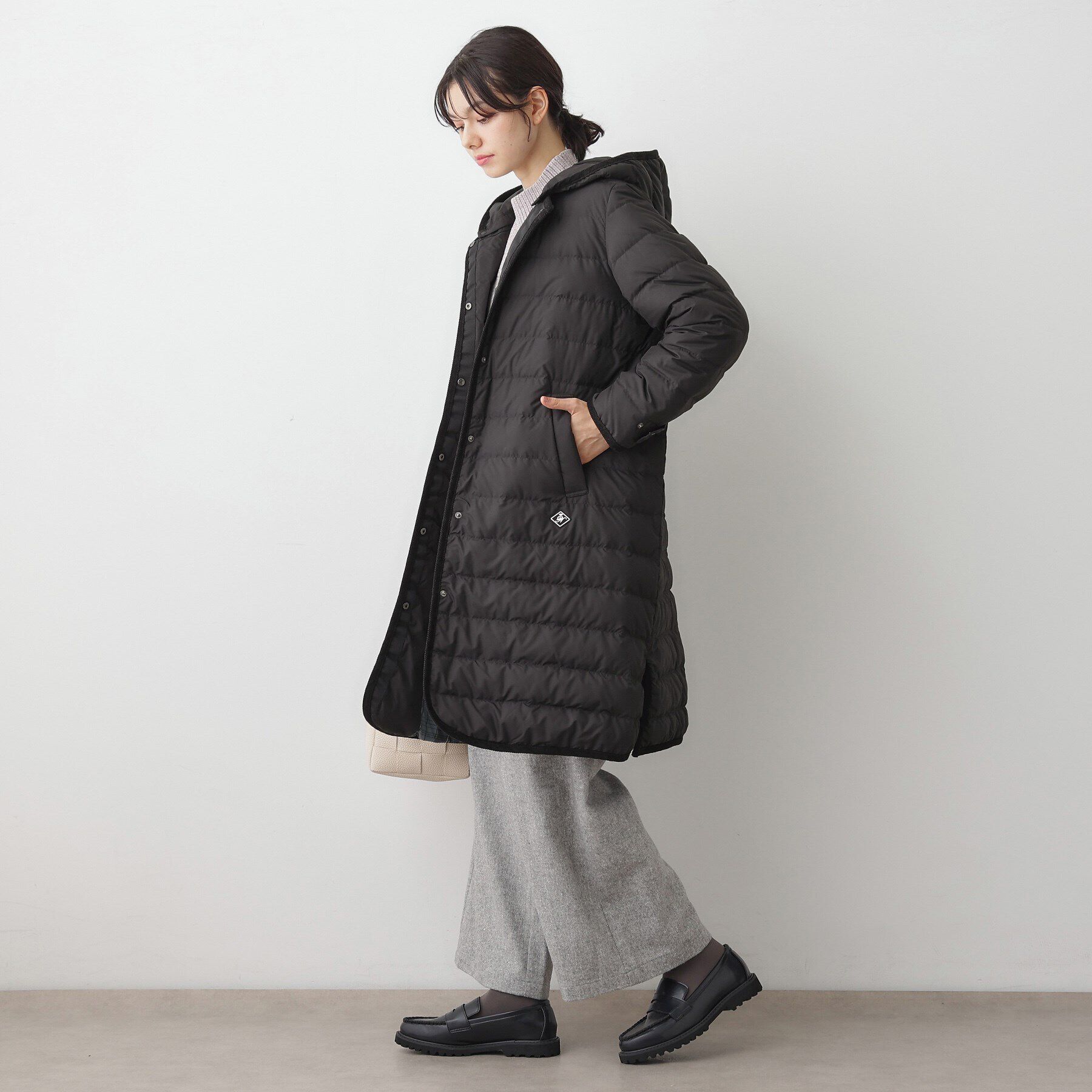 Dessin「【撥水・2WAY】ミュラーダウンコートロング丈」|ダウン|