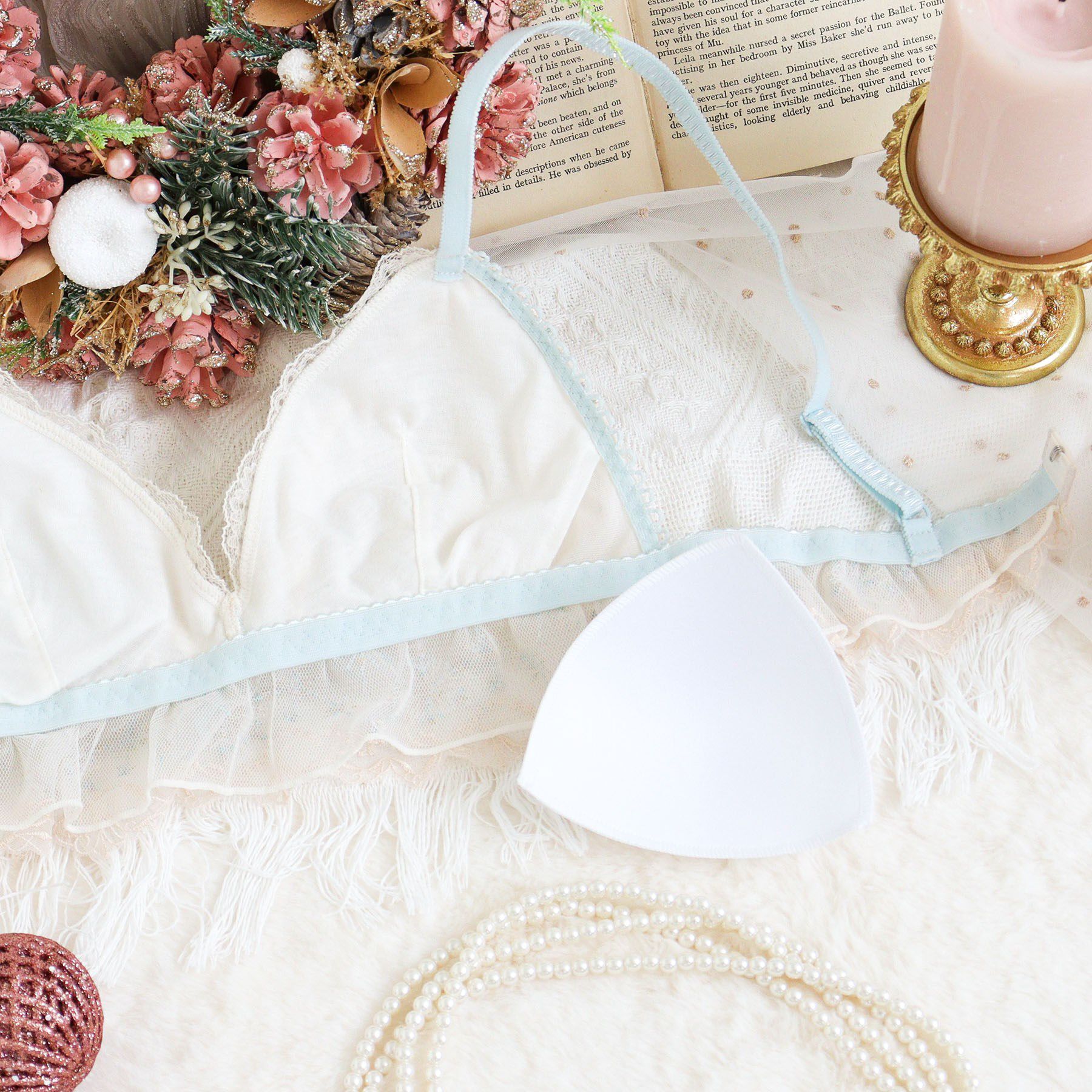 Risa Magli「【ルビー】 ソフトブラ」|インナー|