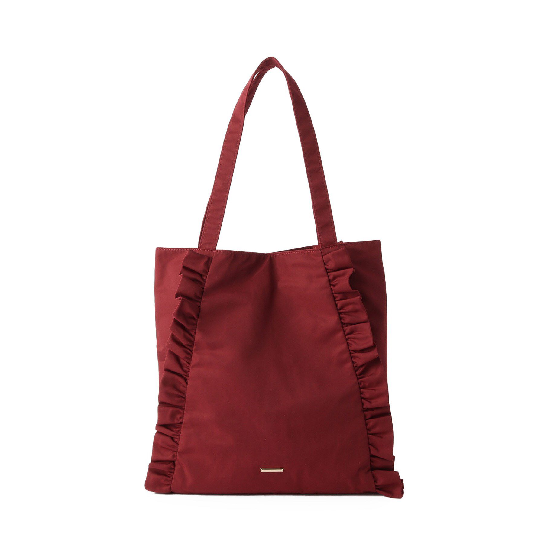 ITS&rsquo;DEMO「【A4対応】フリルトート」|トートバッグ|