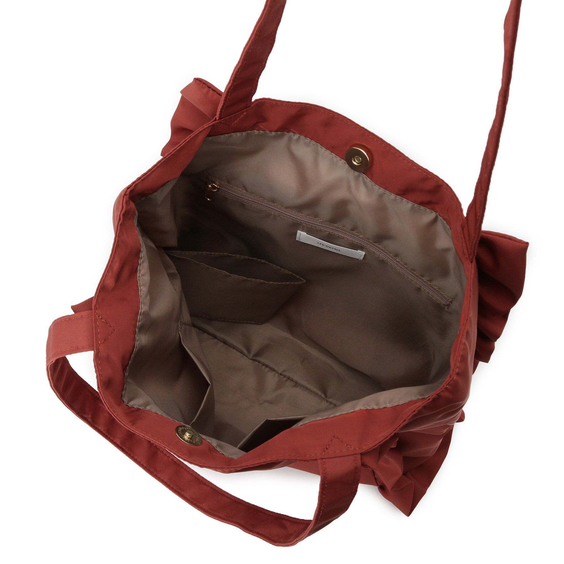 ITS&rsquo;DEMO「【A4対応】フリルトート」|トートバッグ|