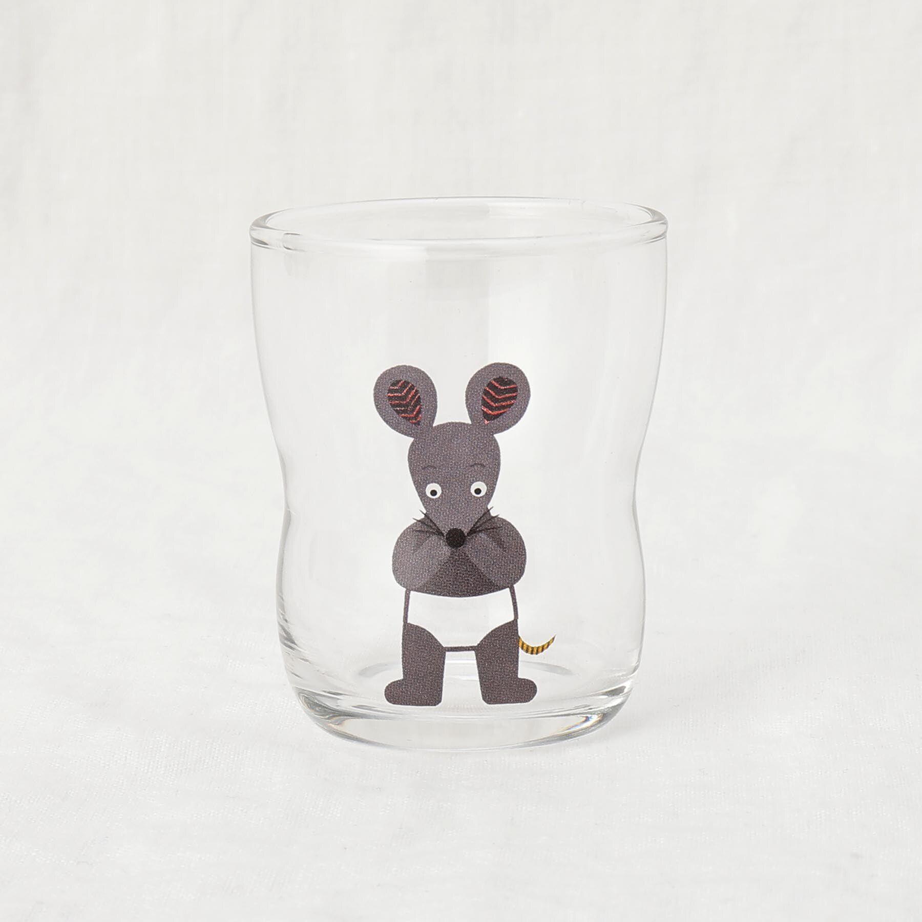 212 KITCHEN STORE「つよいこグラスS＆Mセットしろくまのパンツ」|グラス・マグカップ|