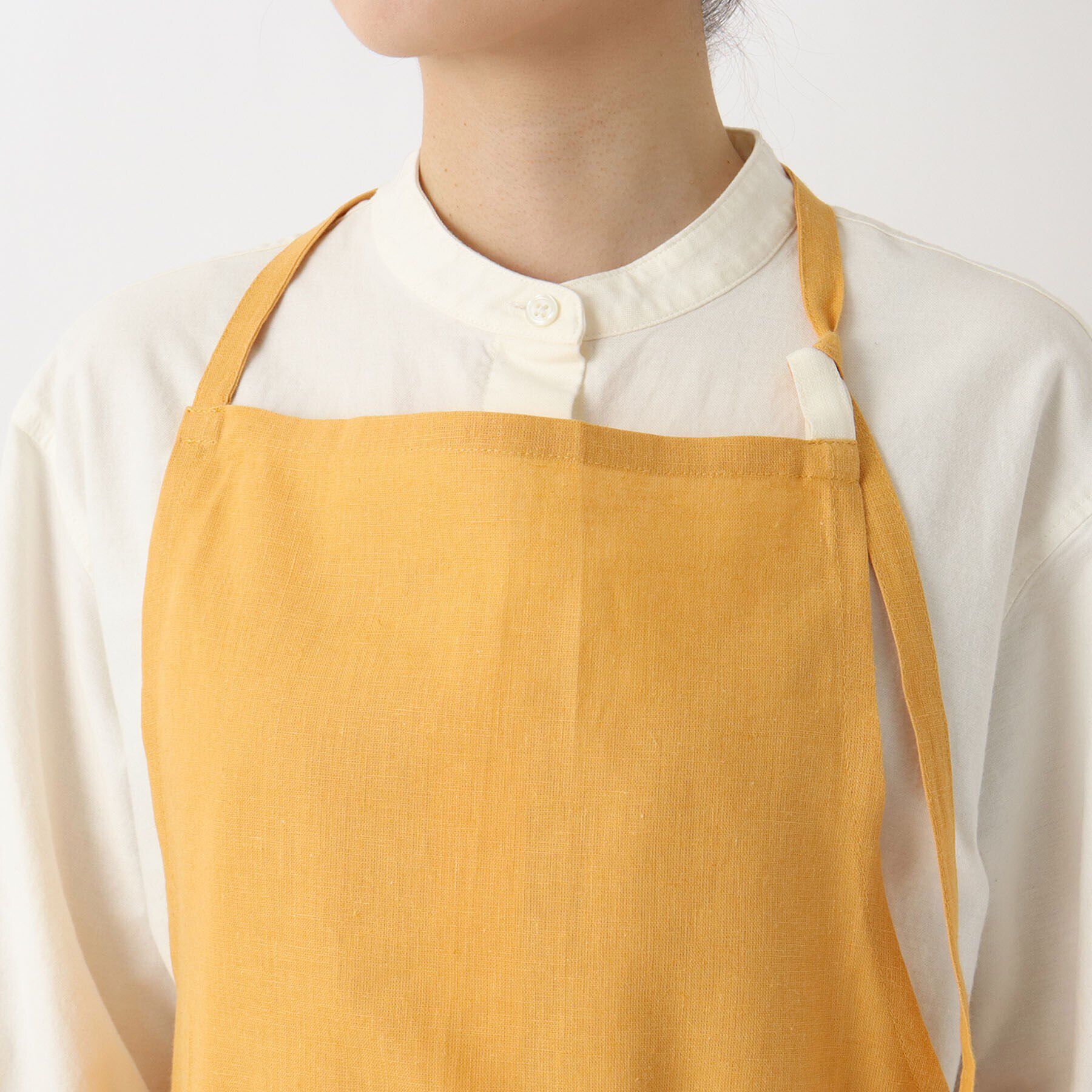 212 KITCHEN STORE「リネンコットン フルエプロン YE ＜212Kオリジナル＞」|食器・キッチングッズ|