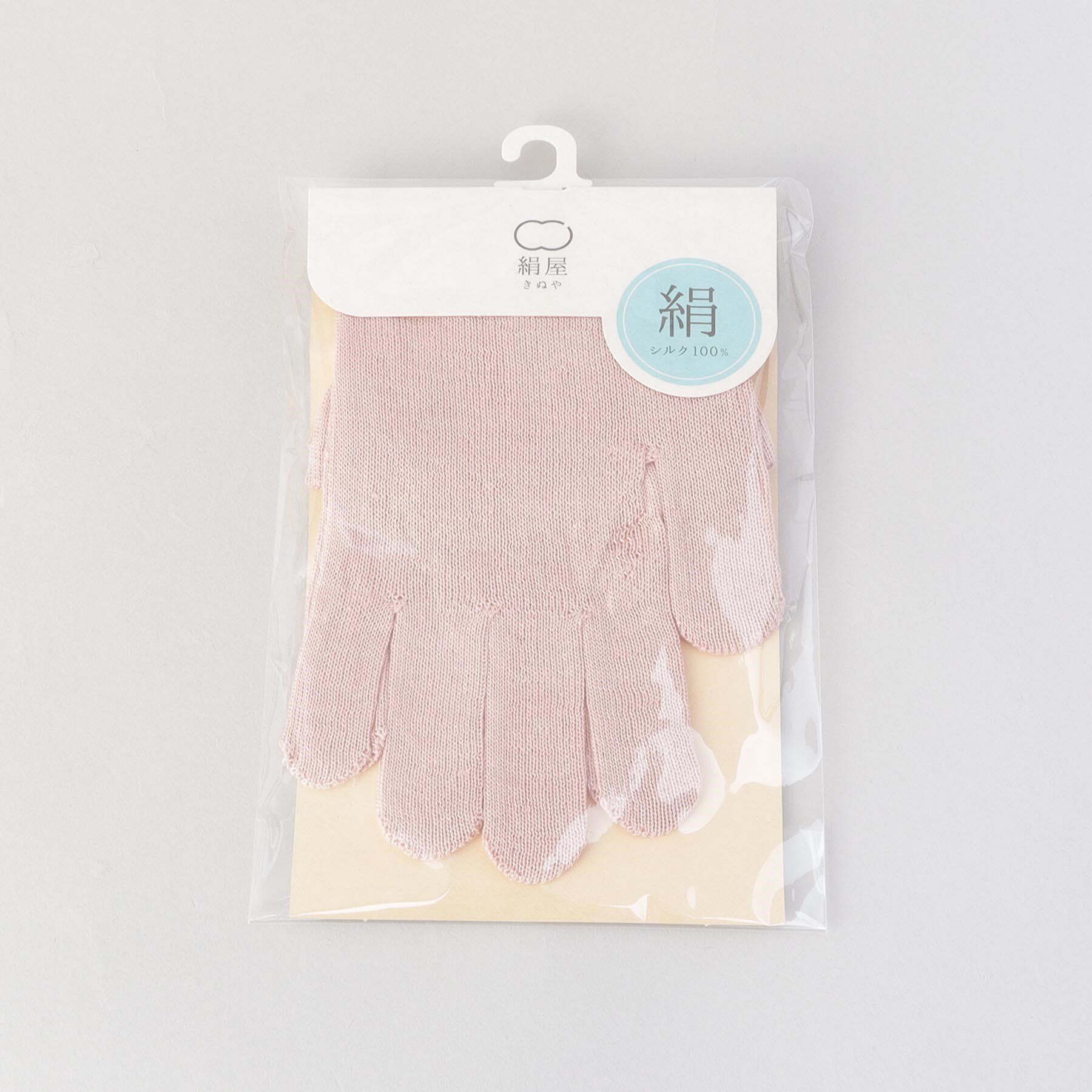 212 KITCHEN STORE「シルク100％手袋 桃色 ＜絹屋＞」|マッサージ・ボディスクラブ|
