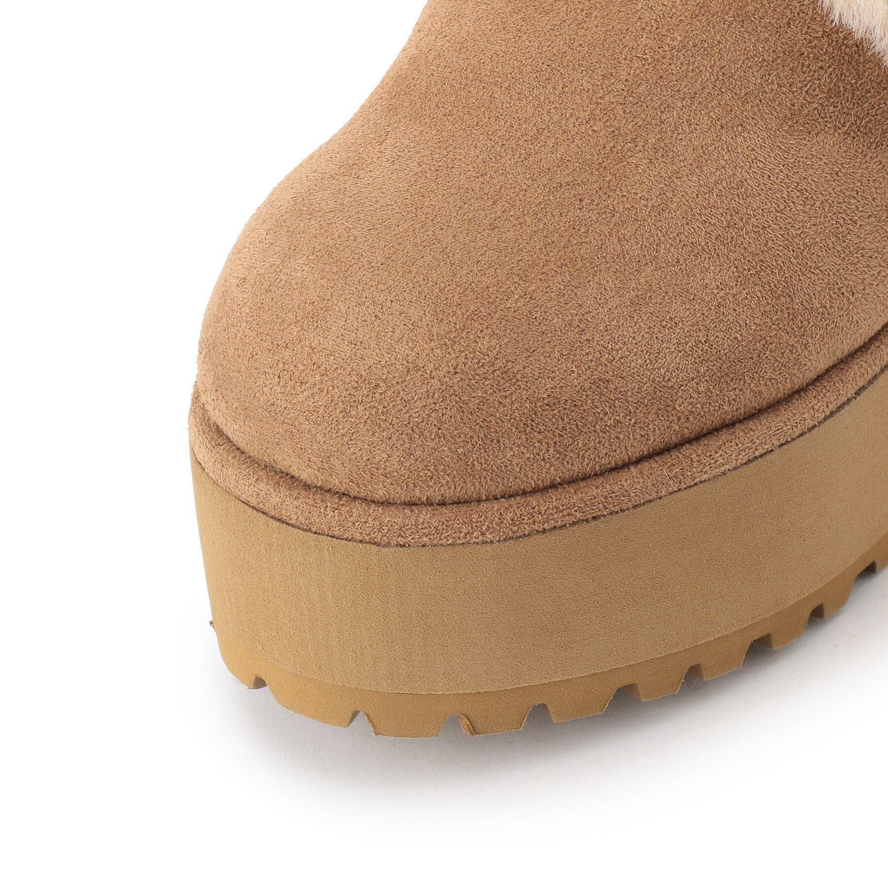 ESPERANZA「厚底2WAYフェイクムートンサボ」|ショートブーツ|