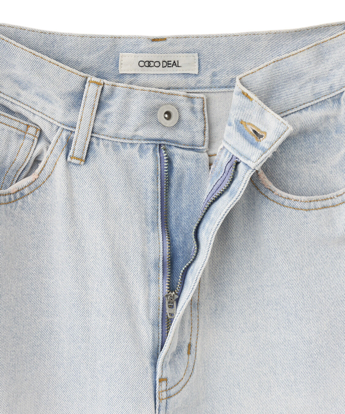 COCO DEAL「バレルワイドデニムパンツ」|デニム|