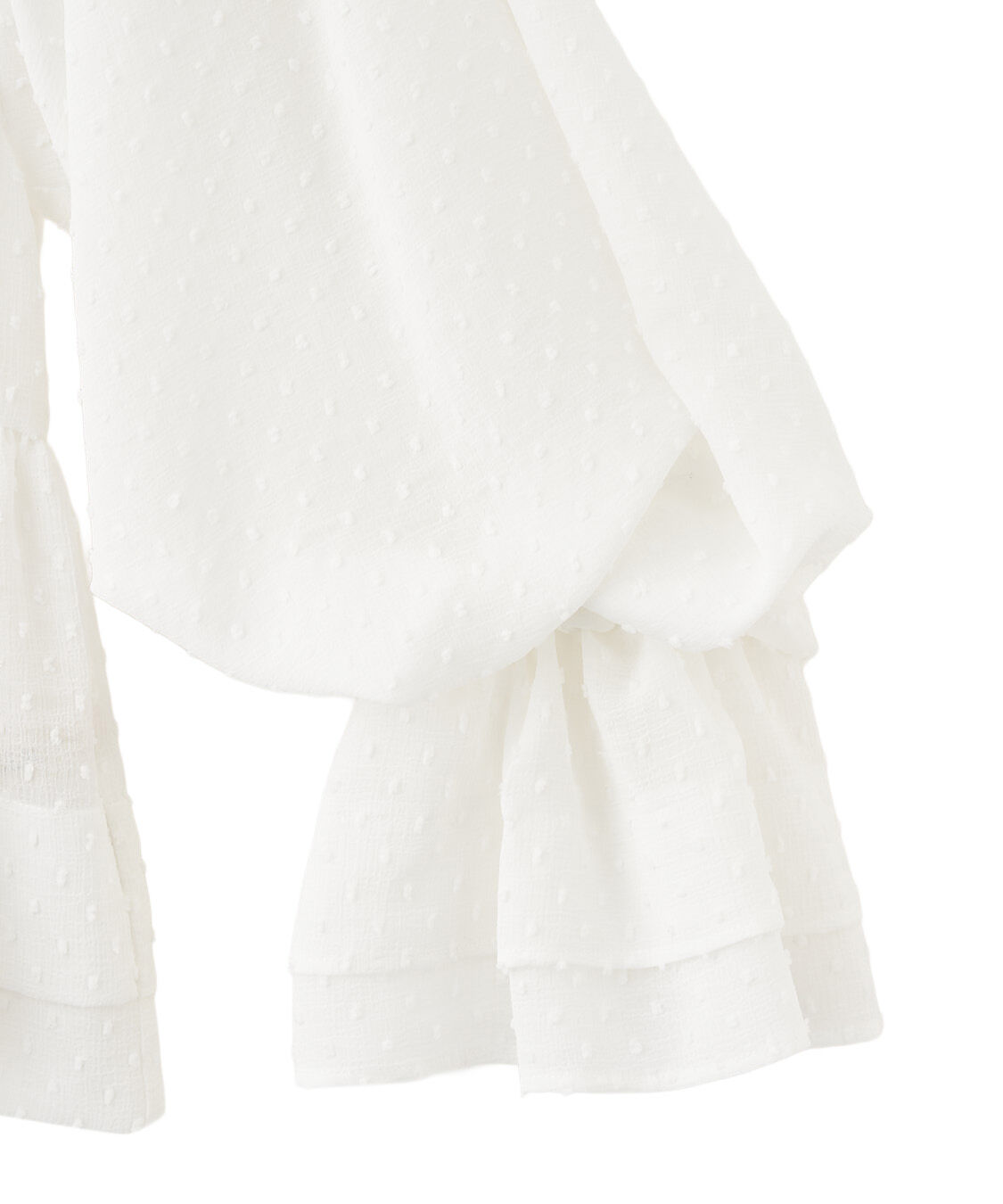 COCO DEAL「ドットジャカードペプラムブラウス」|シャツ・ブラウス|