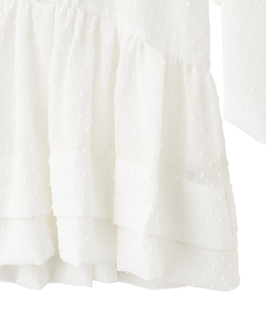 COCO DEAL「ドットジャカードペプラムブラウス」|シャツ・ブラウス|