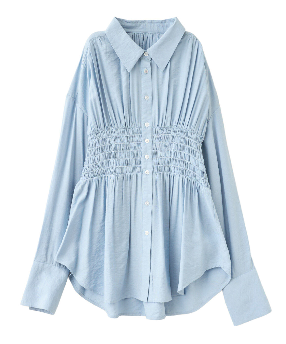 COCO DEAL「シャーリングウエストシャツ」|シャツ・ブラウス|