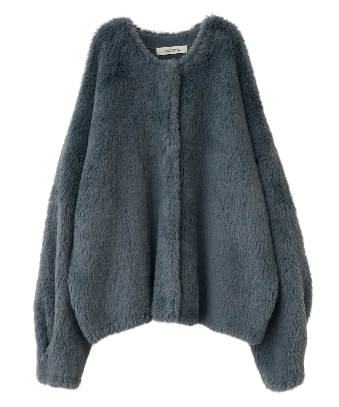 COCO DEAL「ダブルフェイスフェザーニットアウター」|その他|