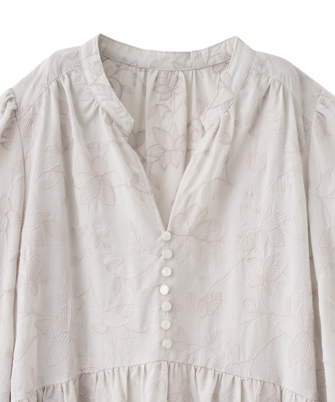 COCO DEAL「エンブロイダリーティアードミニワンピース」|ワンピース|