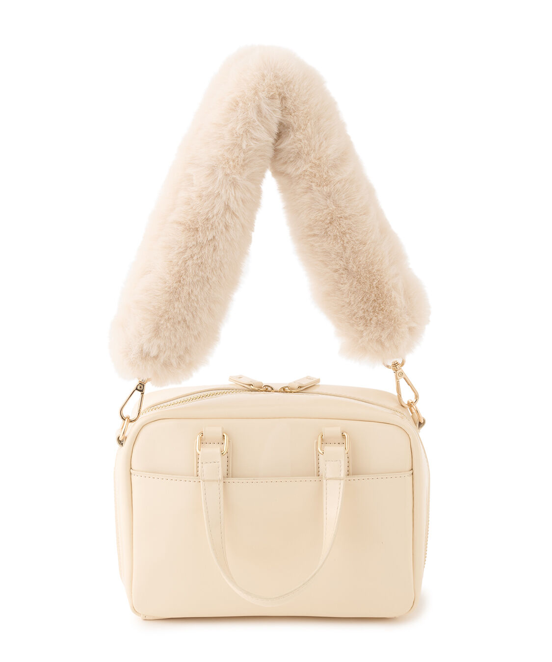 COCO DEAL「ファーショルダーボストンバッグ」|ショルダー・メッセンジャー|