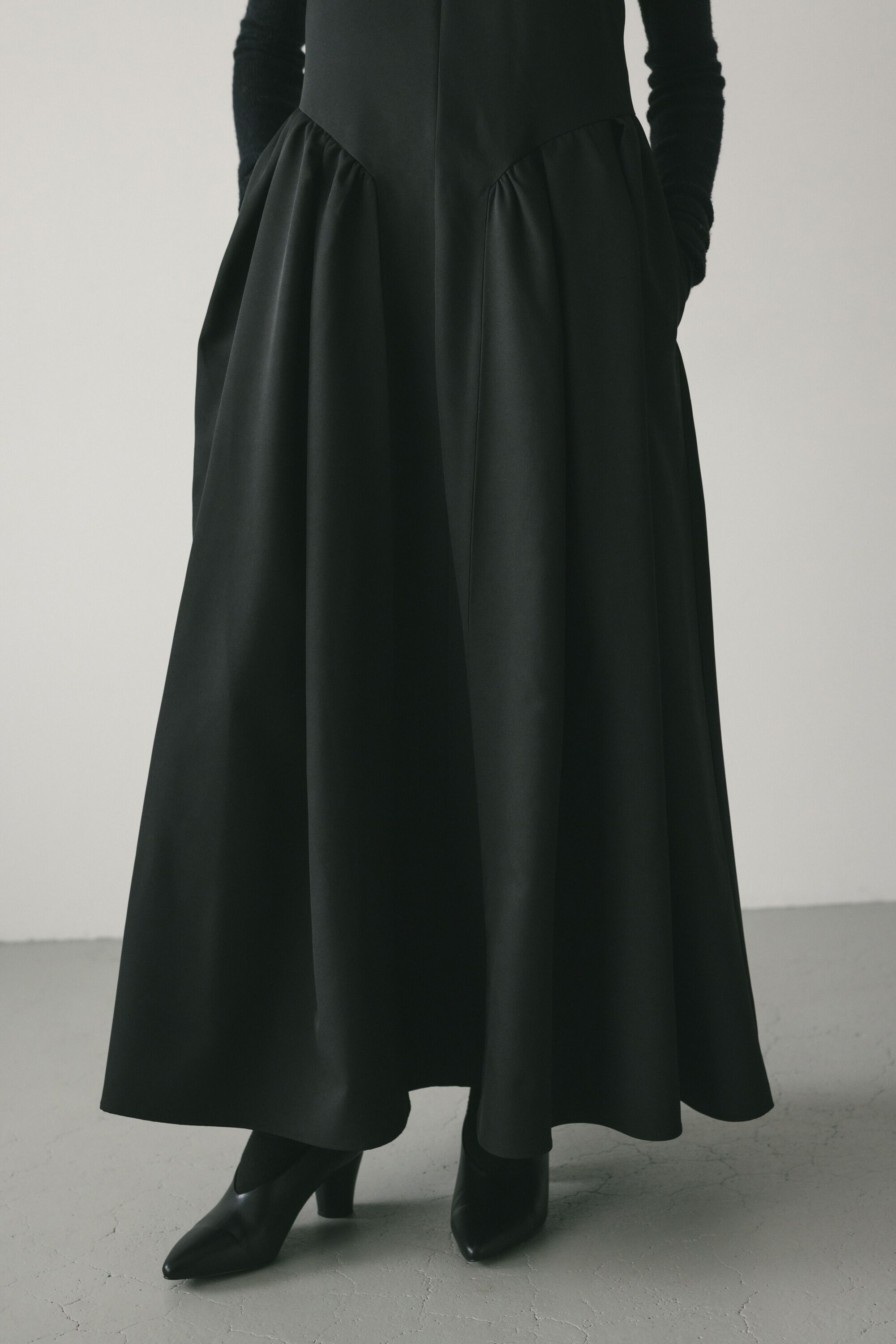 STYLEMIXER「サイドギャザーキャミワンピース」|ワンピース|