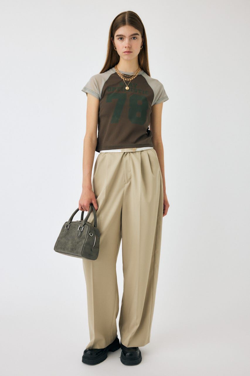 MOUSSY「TUCK トラウザーズ」|その他|