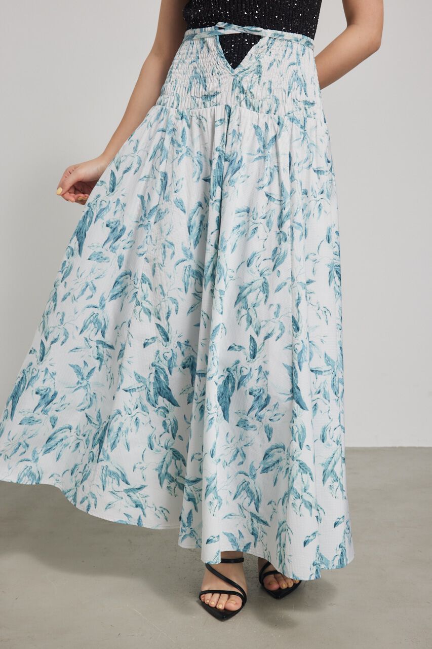 rienda「シャーリングH/W 2WAYストリングSK」|スカート|