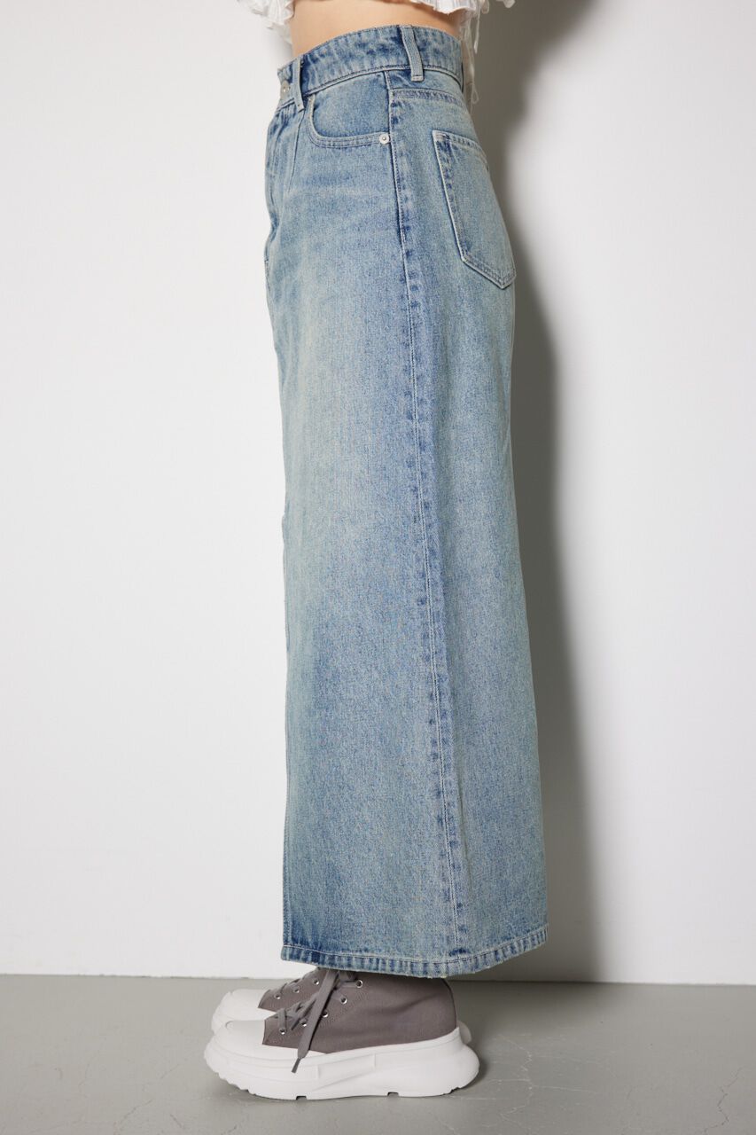 rienda「ストレートロングジャストウエストスカート」|スカート|