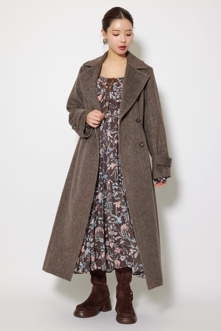 rienda「ダブルカラーシェイプドチェスターコート」|その他|